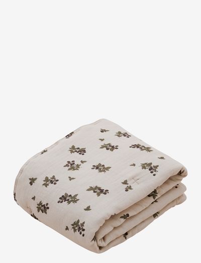 Muslin Filled Blanket - blankets - blackberry