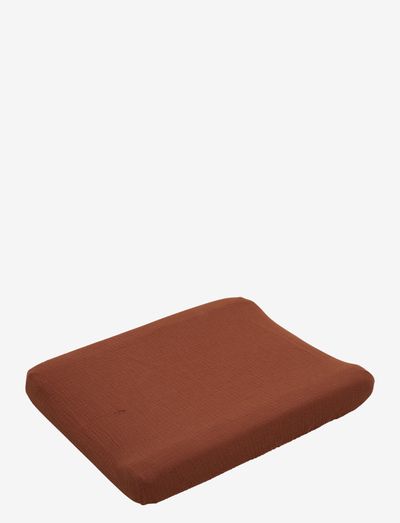 Muslin Changing Mat Cover (SE) - aankleedkussen - cinnamon