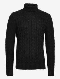 J11244 mens pullover - golfy - black
