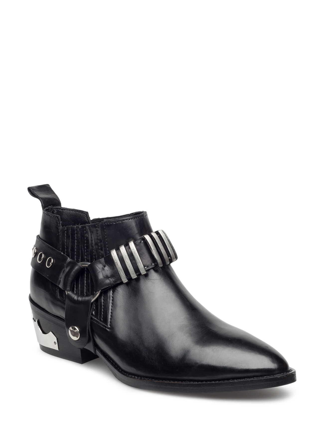 Amelie Ankle Boots Met Hak Zwart Gardenia gardenia kopen in de aanbieding Amelie Ankle Boots Met Hak Zwart Gardenia gardenia kopen in de aanbieding
