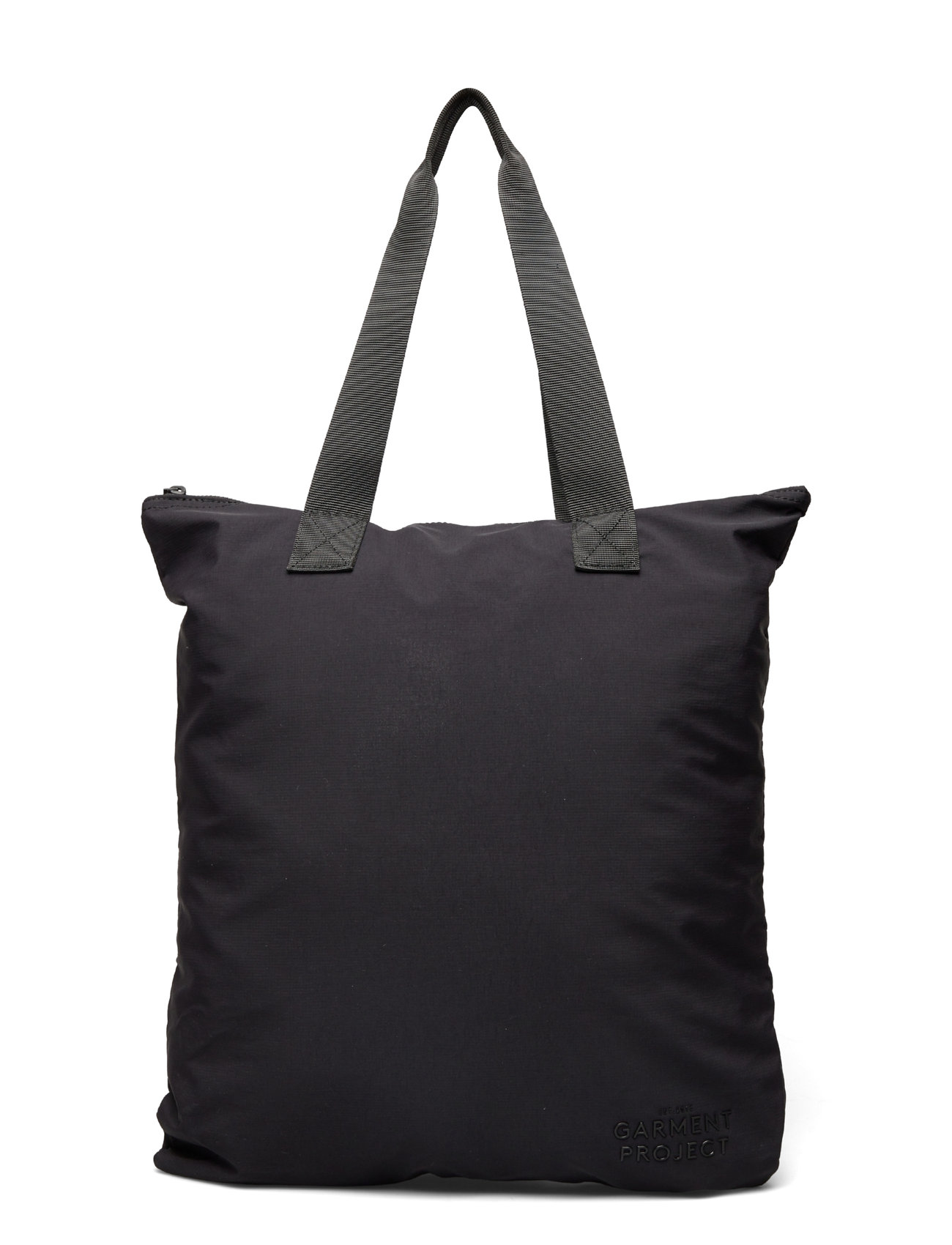 Garment Project Logo Tote Bag - Black - Shoppere & Tote Bags - Boozt.com
