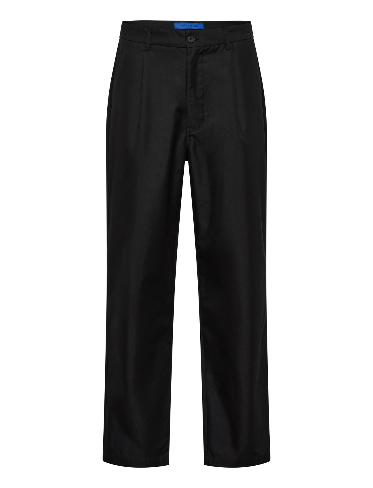 Garment Project Bill Pant - Black, 31, Black, Bukser > Afslappet, Herre