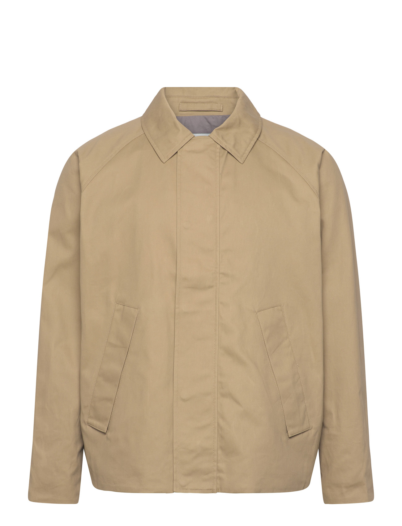 Garment Project Ray - Khaki, M, Beige, Jakker > Lette Jakker, Herre