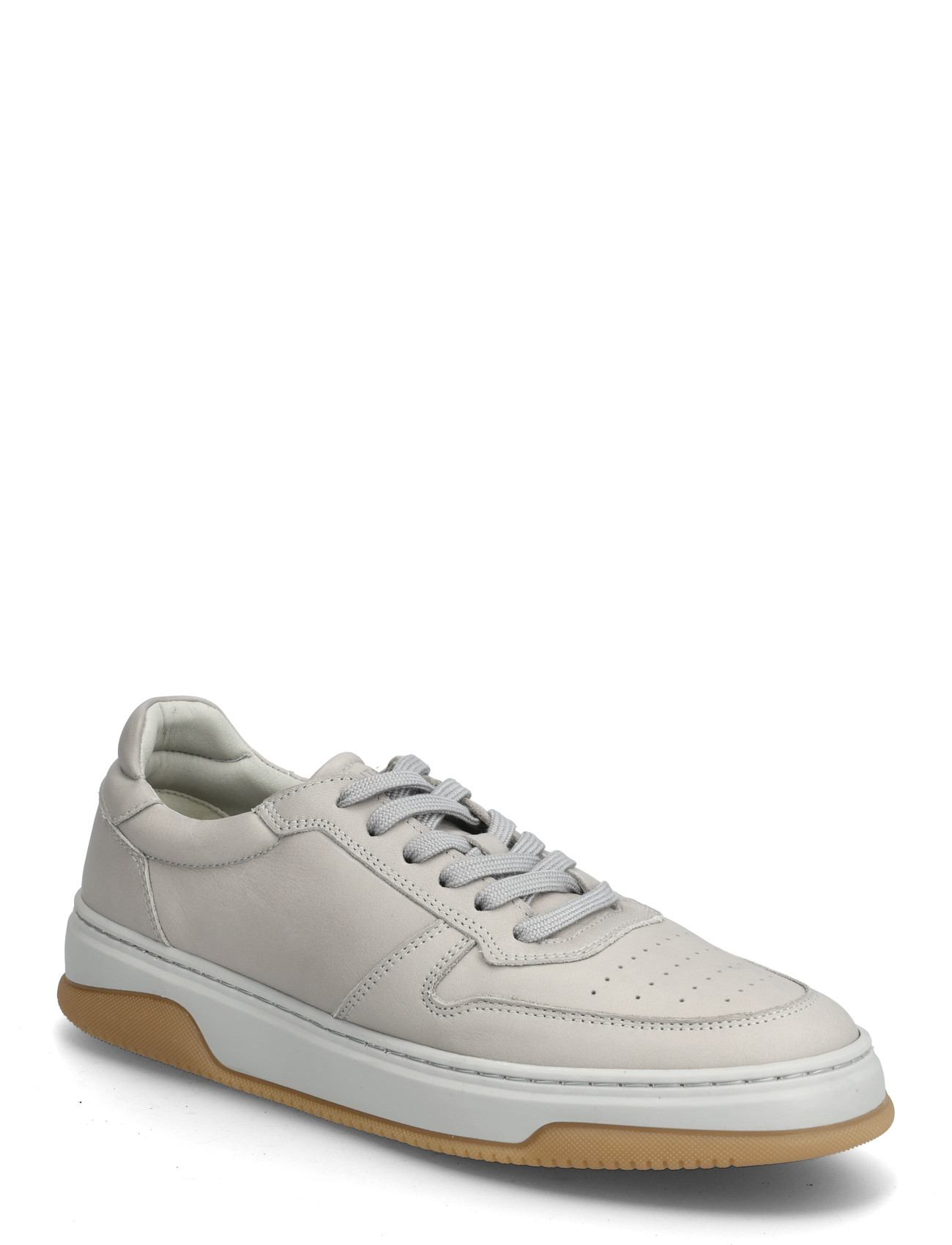 GARMENT PROJECT Ace - Hell Grau Leder Grau - 41 - Herren