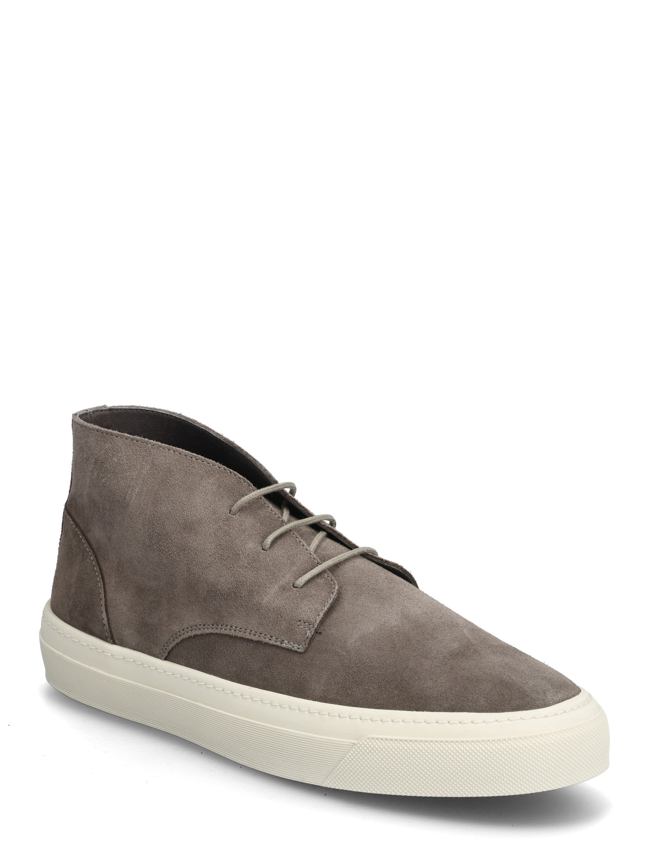 Garment Project Kit Chukka - Elephant Suede, 42, Grey, Boots > Chukka Boots, Herre