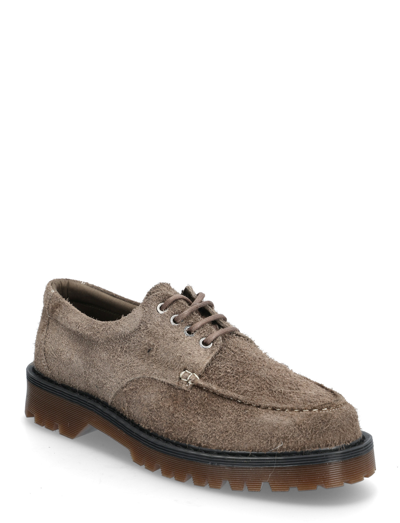 Garment Project Pete Moc Toe - Elephant Hairy Suede, 43, Brown, Business > Moc Toes, Herre
