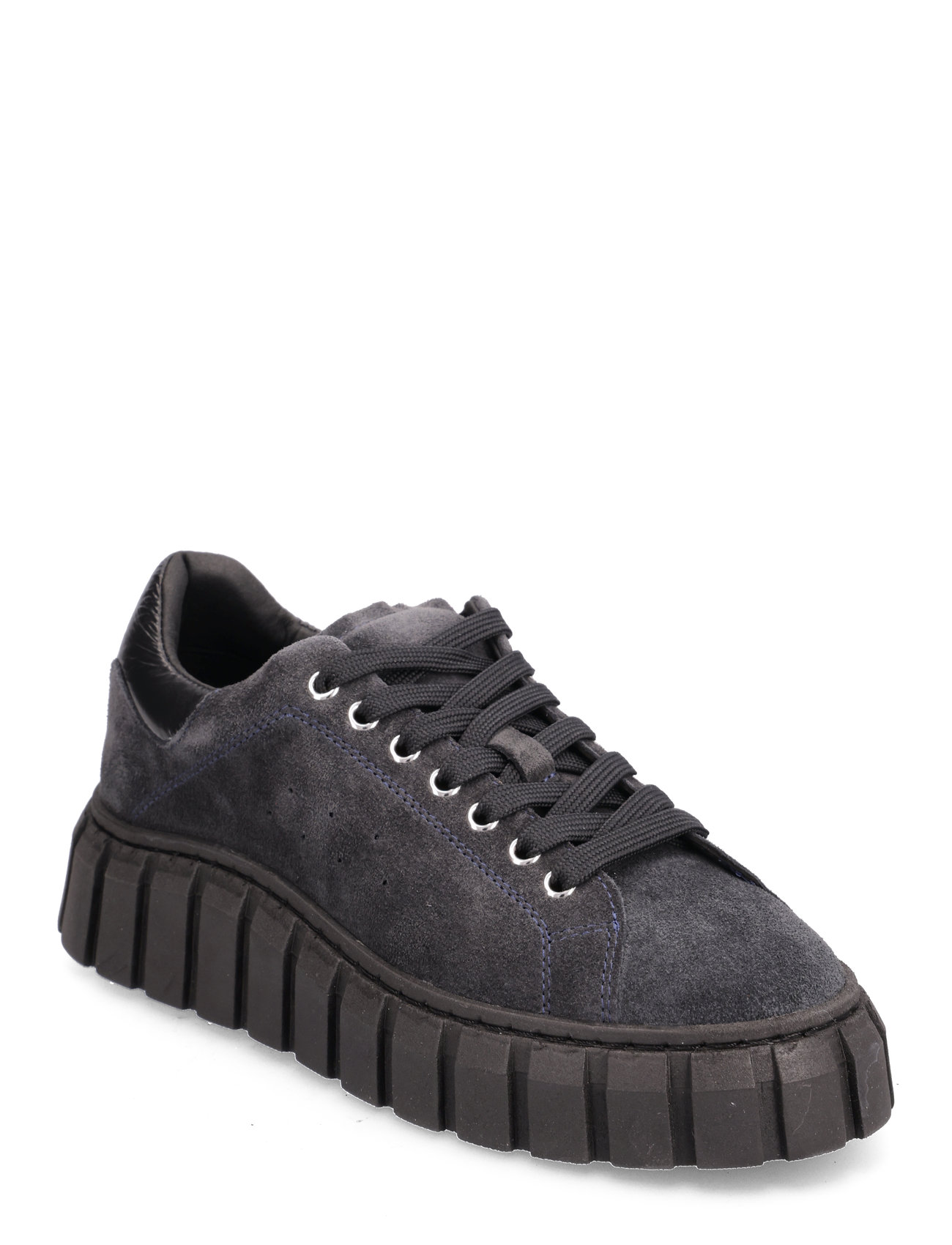 Balo Sneaker - Black/Black Suede Shoes Sneakers Chunky Sneakers Black Garment Project
