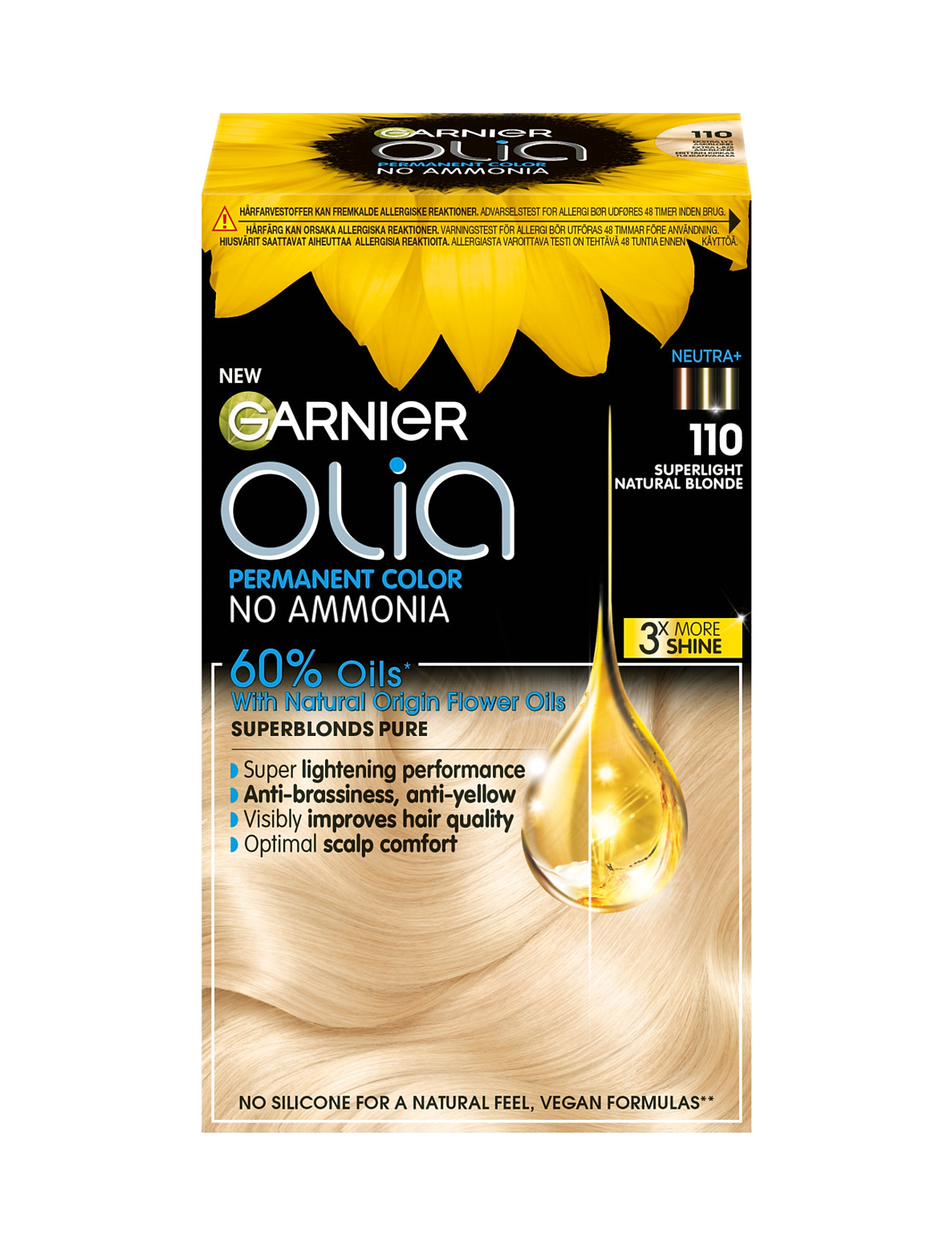 Garnier Olia 110 Super Blonds Beauty Women Hair Care Color Treatments Cream Garnier