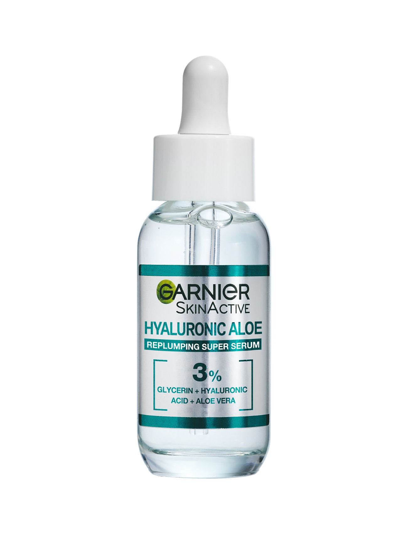 Garnier Skinactive Hyaluronic Aloe Replumping Super Serum 30 Ml Serum Ansigtspleje Nude Garnier