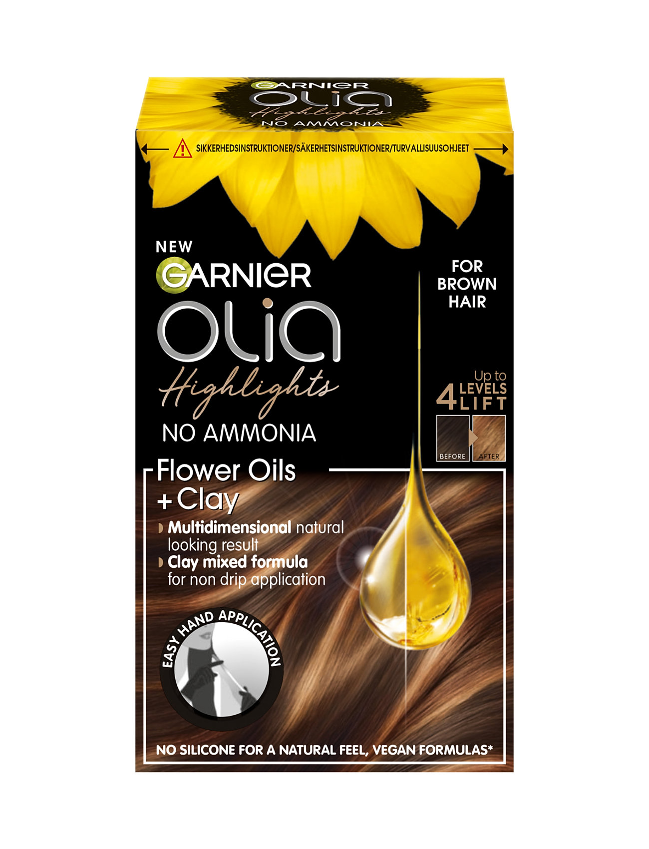 Garnier Olia Highlights For Brunettes Beauty Women Hair Care Color Treatments Nude Garnier