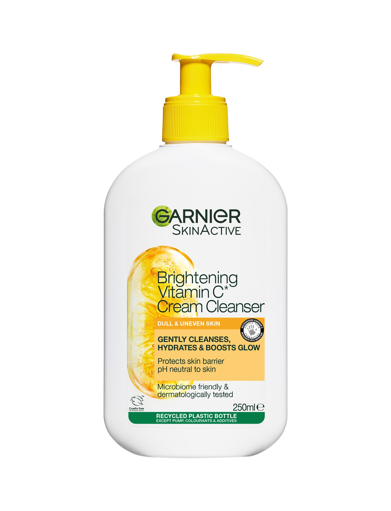 Garnier "Garnier Skin Active Vitamin C* Gentle Cleanser Beauty Women Care Face Cleansers Mousse Nude Garnier"