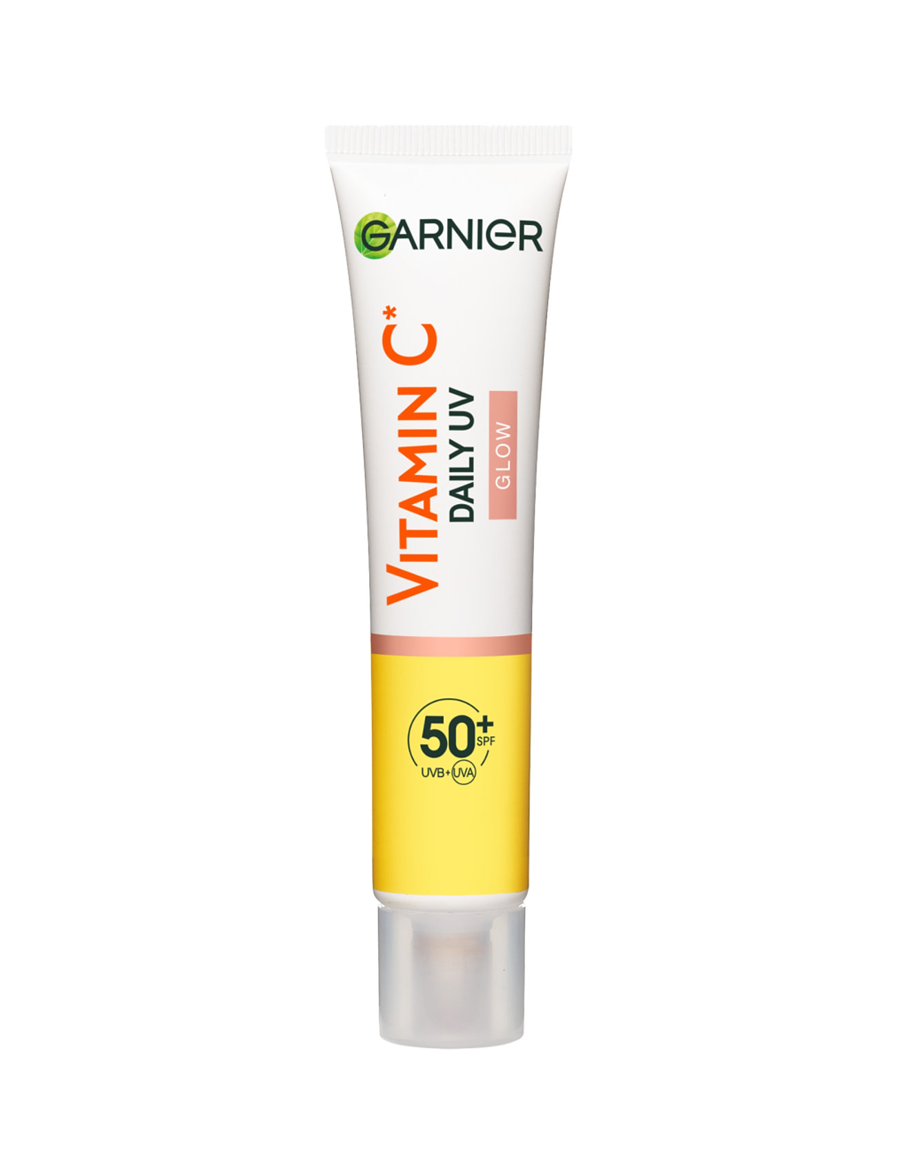 Garnier Skin Active Vitamin C Glow Boosting Daily Uv Fluid Spf50+ Solcreme Ansigt Nude Garnier