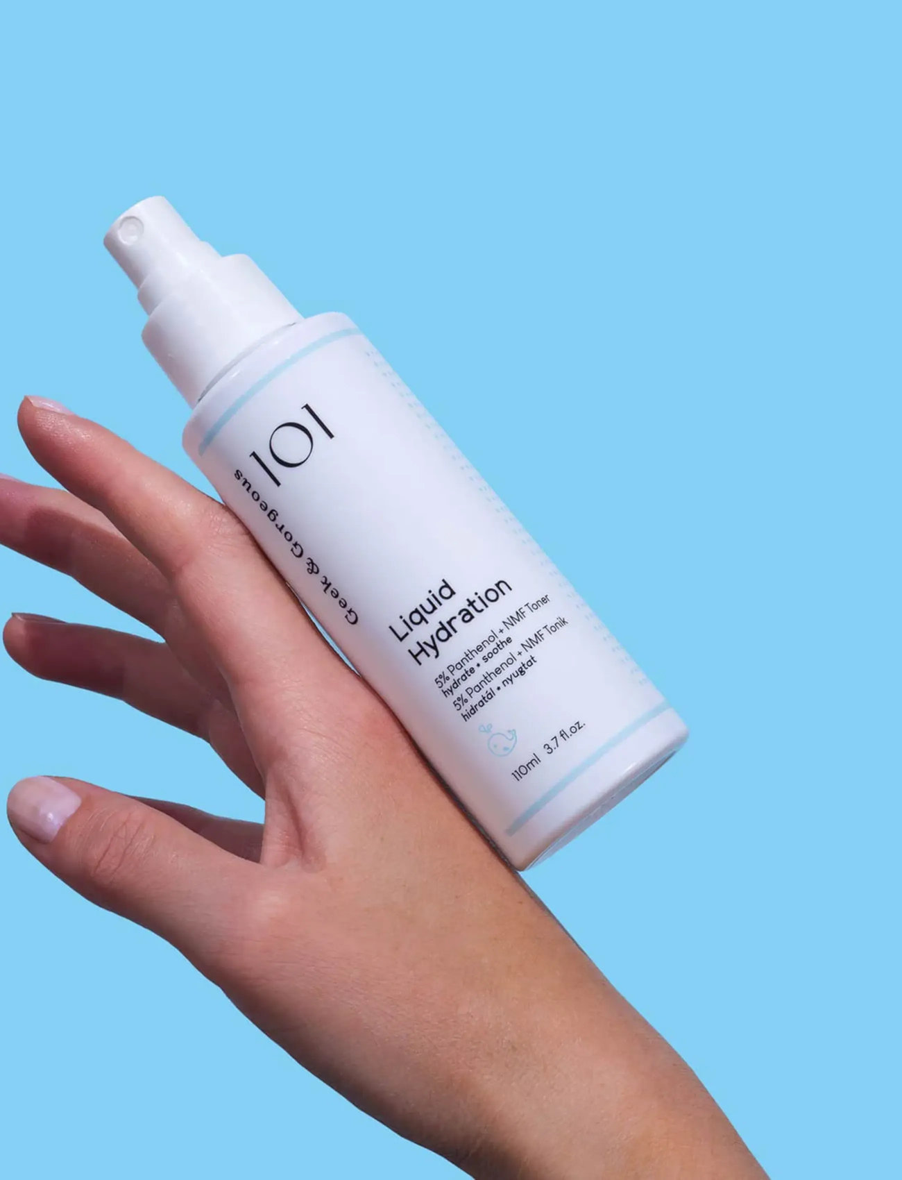 Geek & Gorgeous Liquid Hydration 5% Panthenol + Nmf Toner, 110 ml, Nude, Tonere > Ansigtsmist, Dame