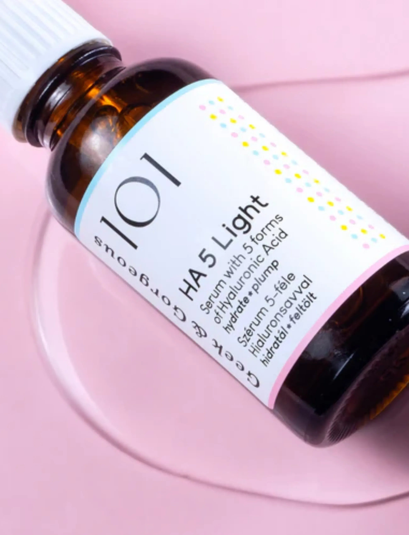 Geek & Gorgeous Ha 5 Light Hyaluronic Acid Serum, 30 ml, Nude, Ansigt > Serum, Dame