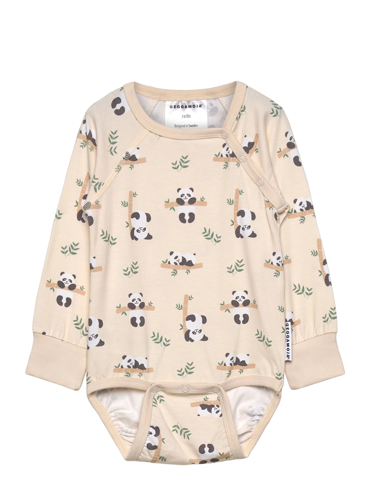 GEGGAMOJA Bamboo Body Beige - 74/80 - Kinder