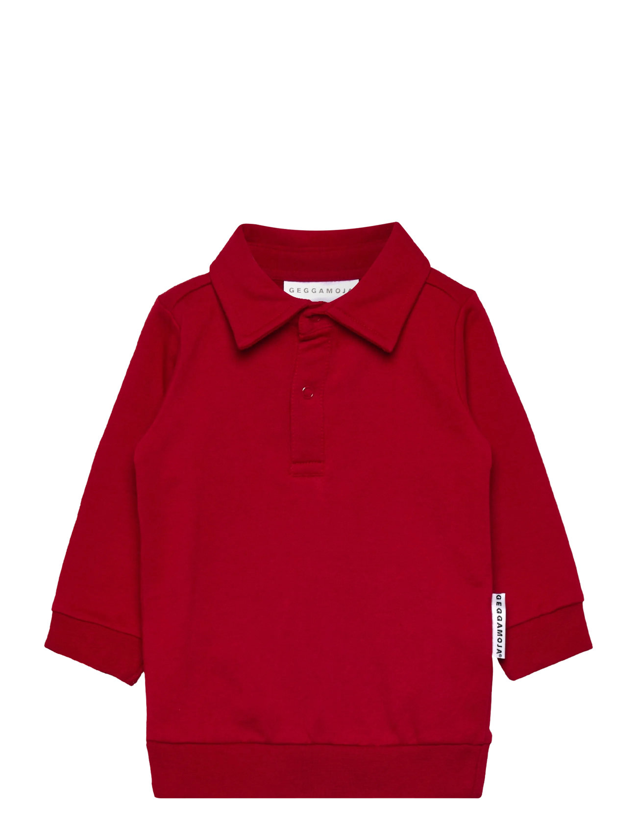 GEGGAMOJA Collar Pullover Rot - 122/128 - Kinder