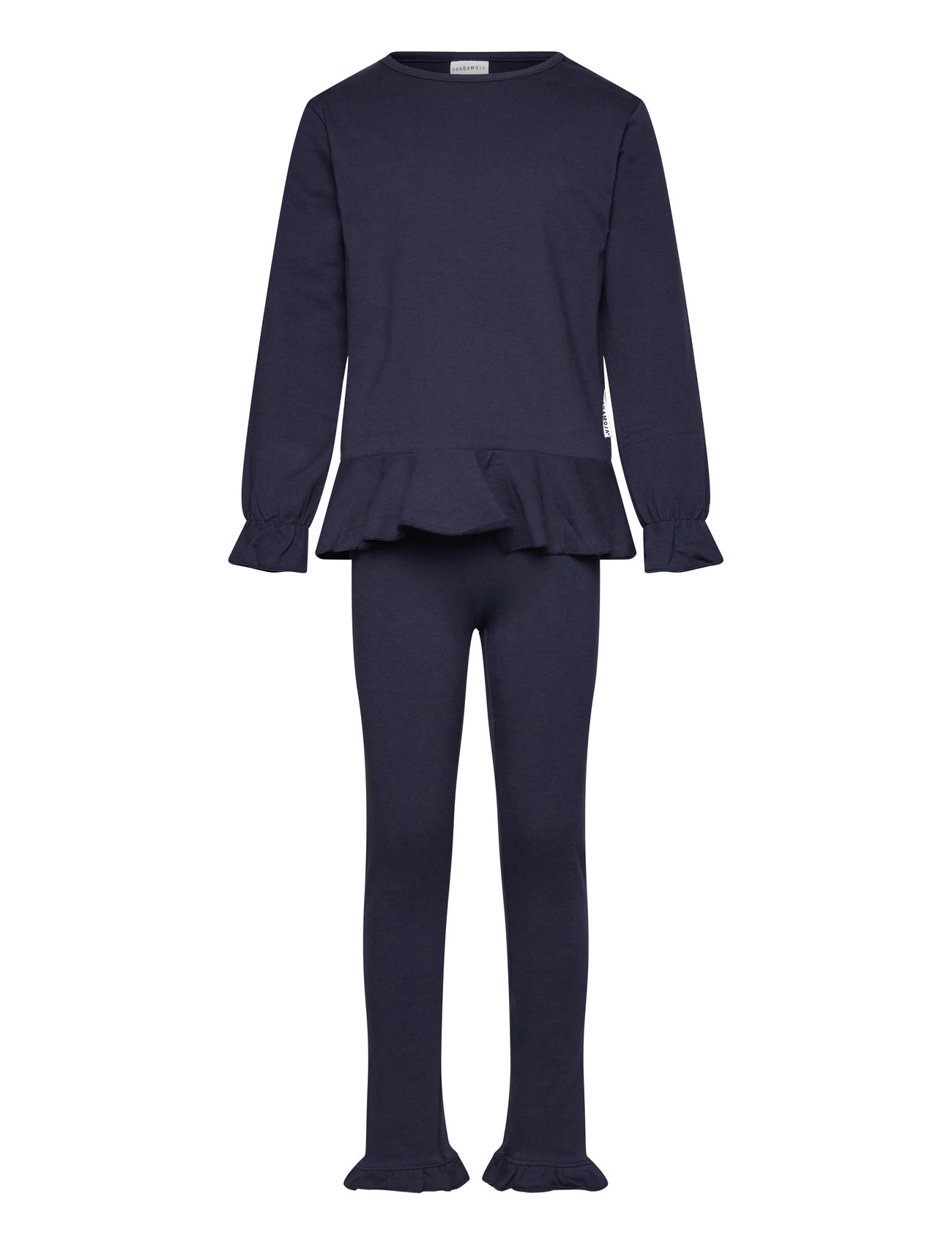 GEGGAMOJA Flounce Set Navy - 122/128