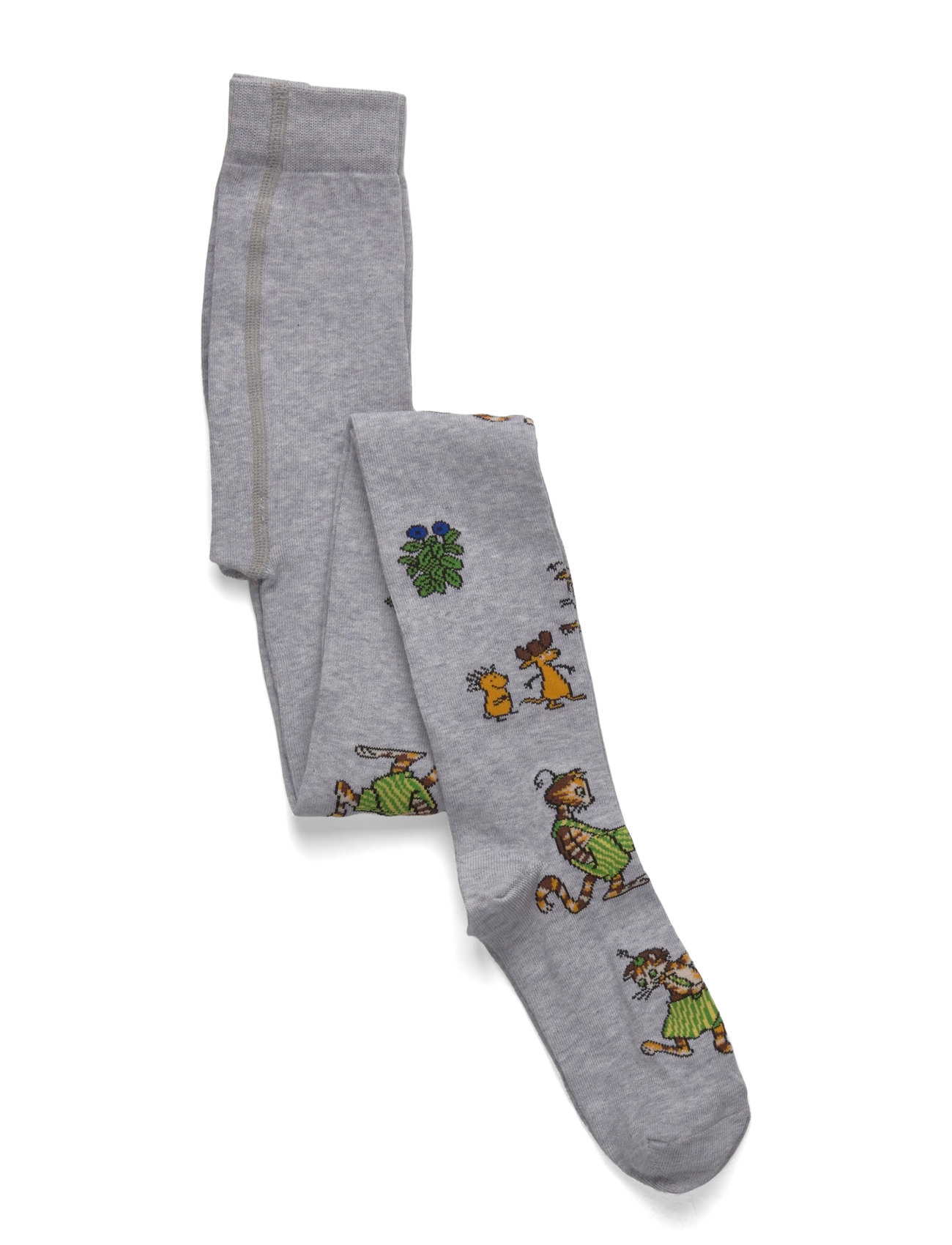 GEGGAMOJA Pettson & Findus Stockings Grau Melange Grau - 86/92 - Kinder