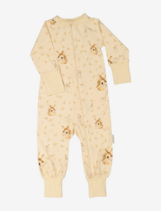 Geggamoja X Mrs Mighetto Bamboo Baby Pyjamas - sleeping overalls - pink