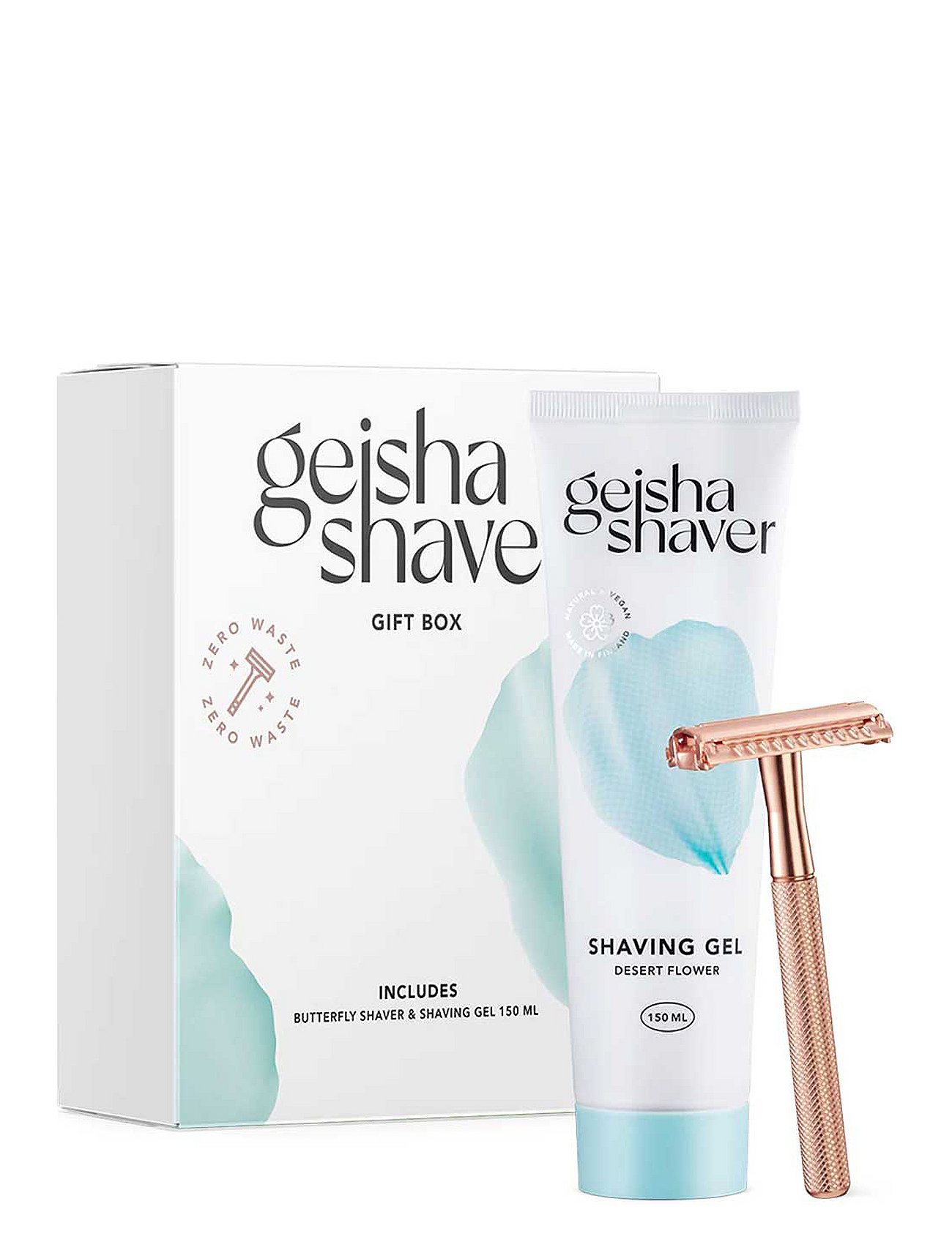 Geisha Shaver Kit Beauty Women Skin Care Body Hair Removal Nude Geisha Shaver