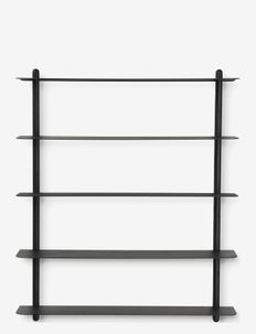 Nivo shelf E - półki i przechowywanie - black/ash/black