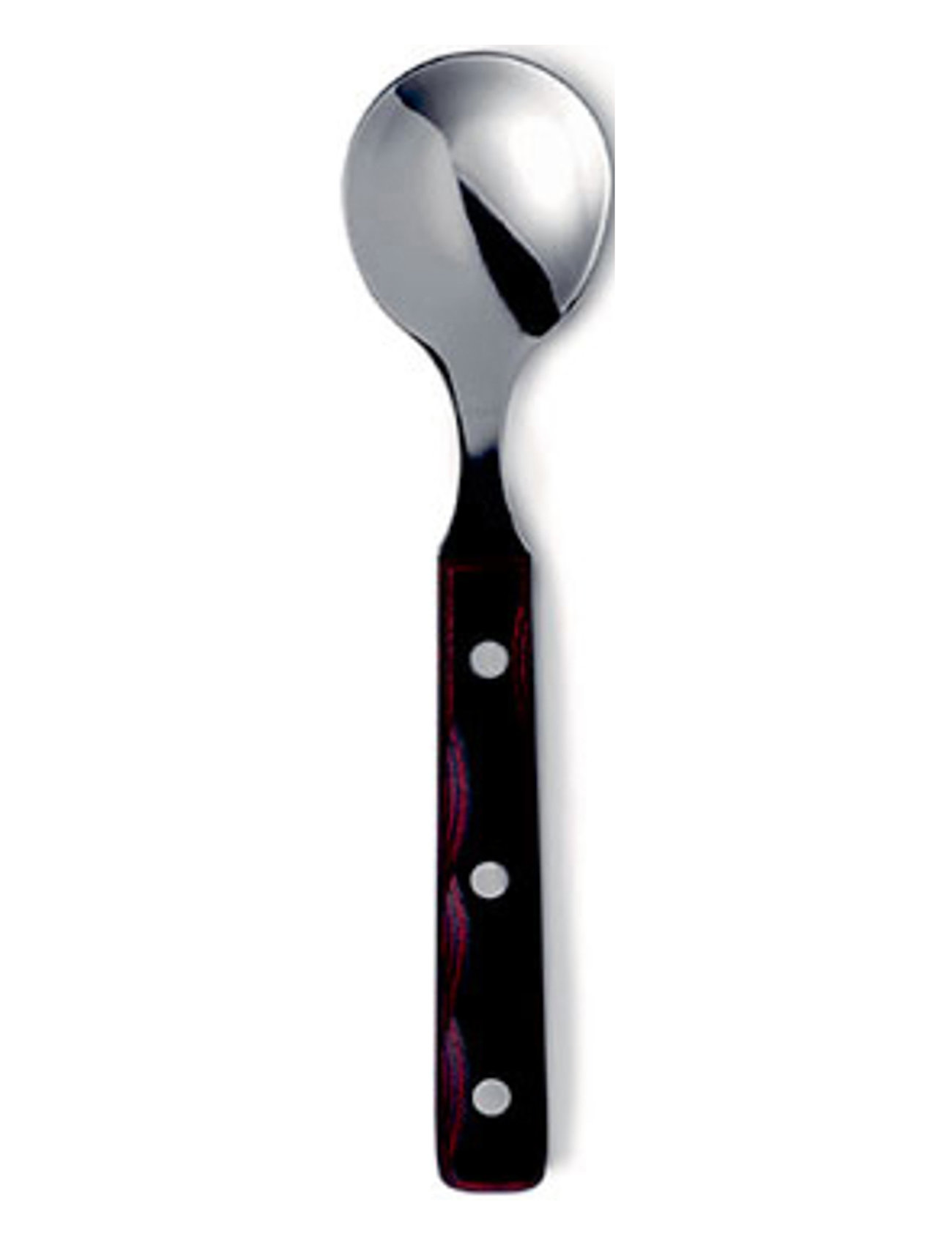 Ske Old Farmer Classic 14,2 Cm Træ/Stål Home Tableware Cutlery Spoons Table Spoons Brown Gense