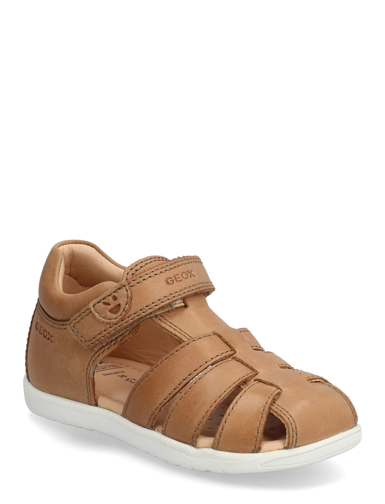 GEOX B Sandal Macchia Boy, 20, Brown, Sommersko > Sandaler, Børn