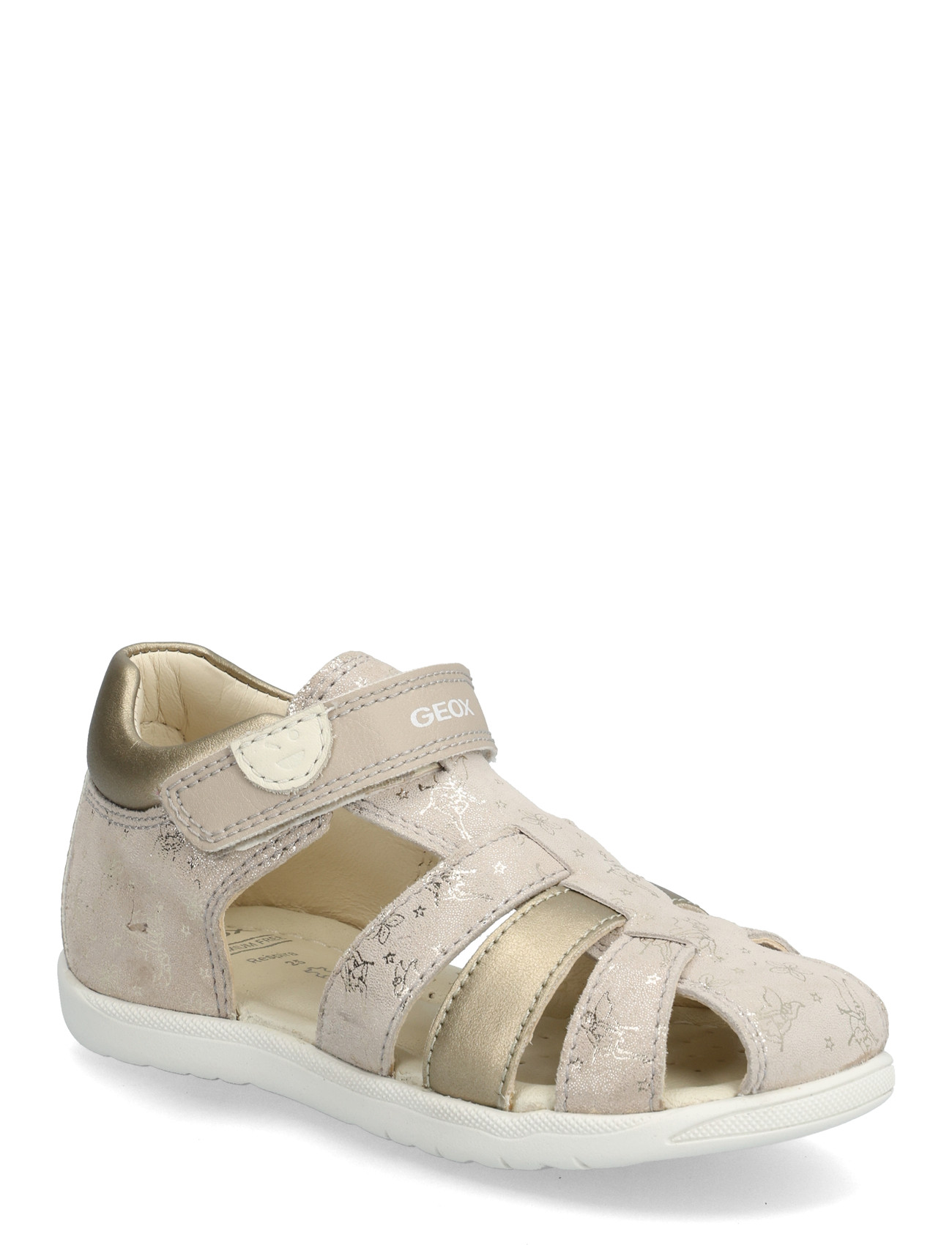 GEOX B Sandal Macchia Gir, 22, Gold, Sommersko > Sandaler, Børn
