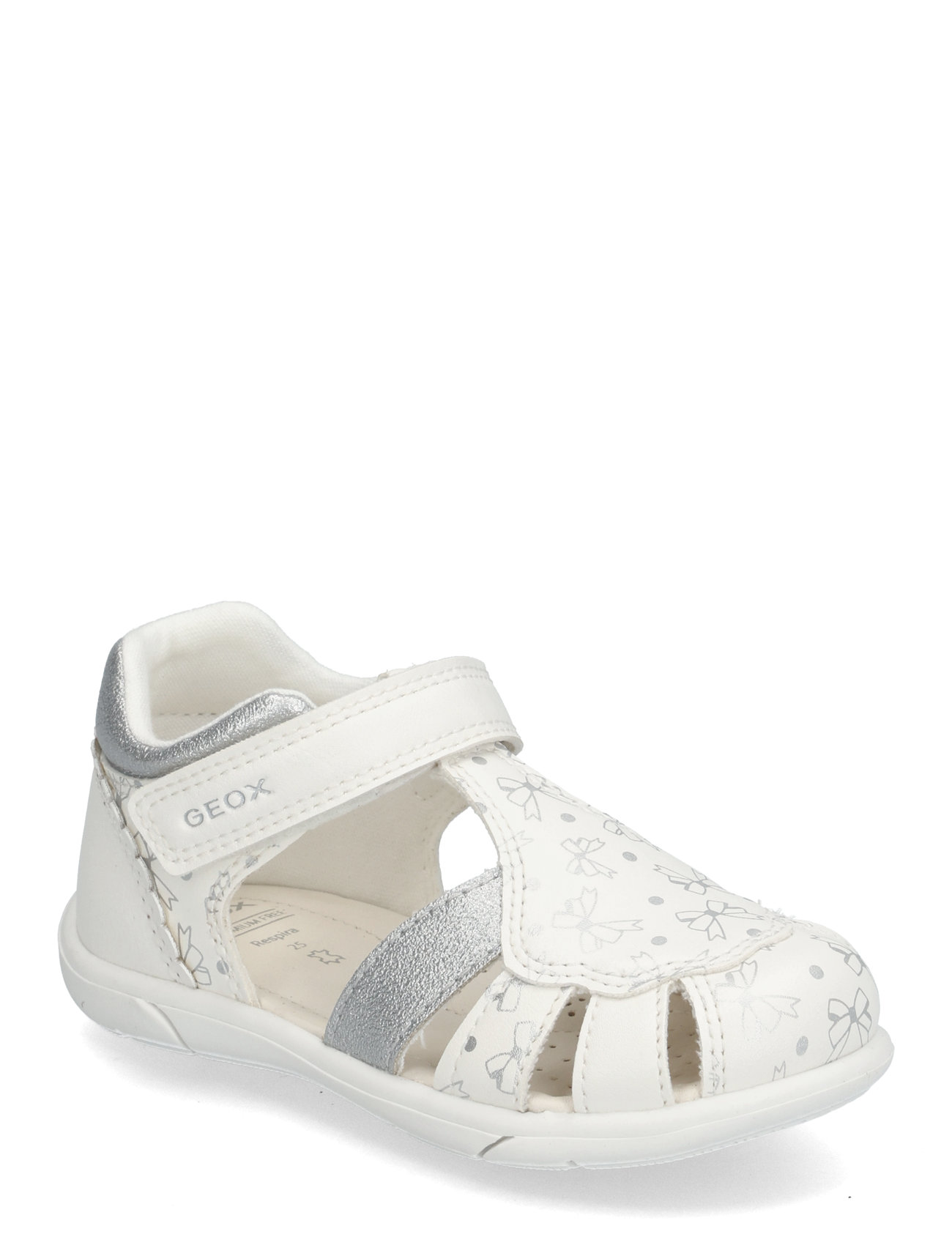 GEOX B Sandal Zapito Girl, 21, White, Sommersko > Sandaler, Børn