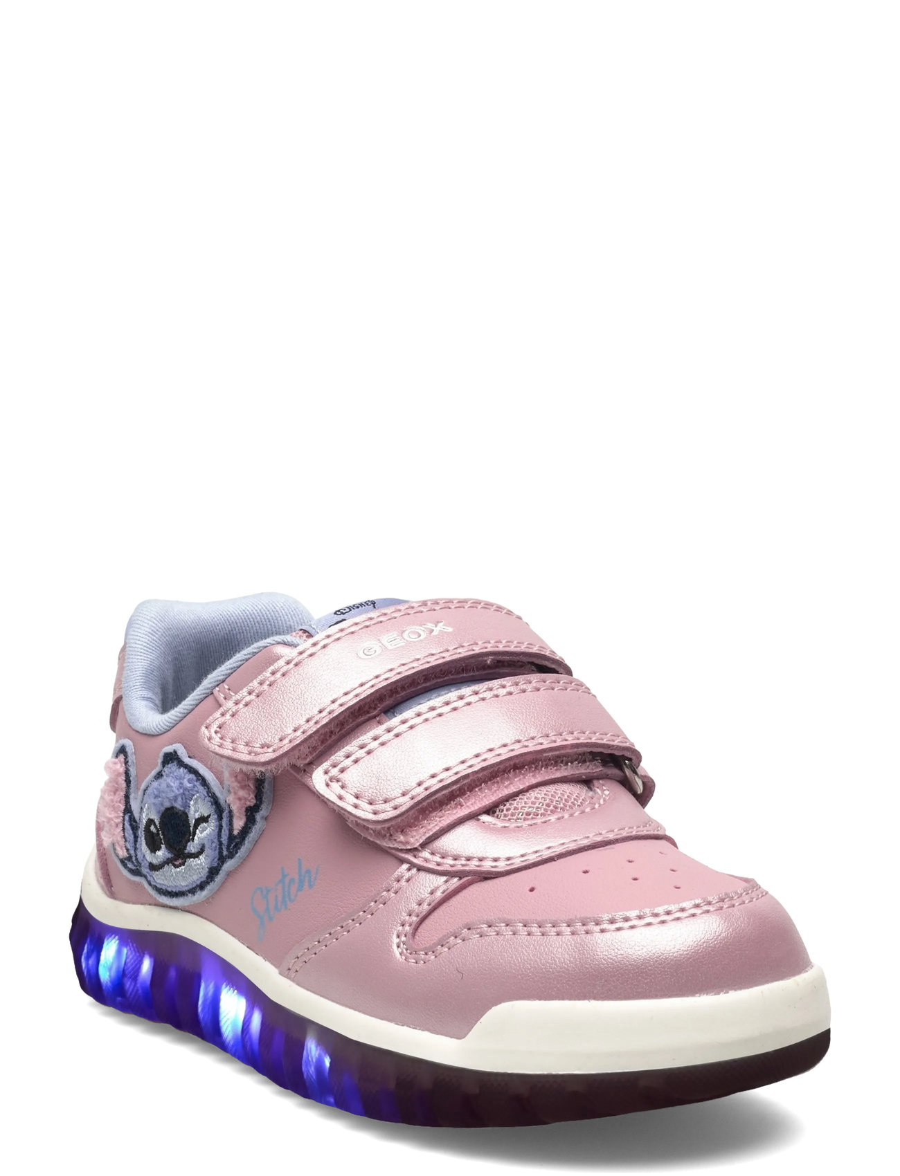 GEOX B Lightyloo Girl B, 22, Pink, Sneakers > Sneakers Med Lav Top, Børn