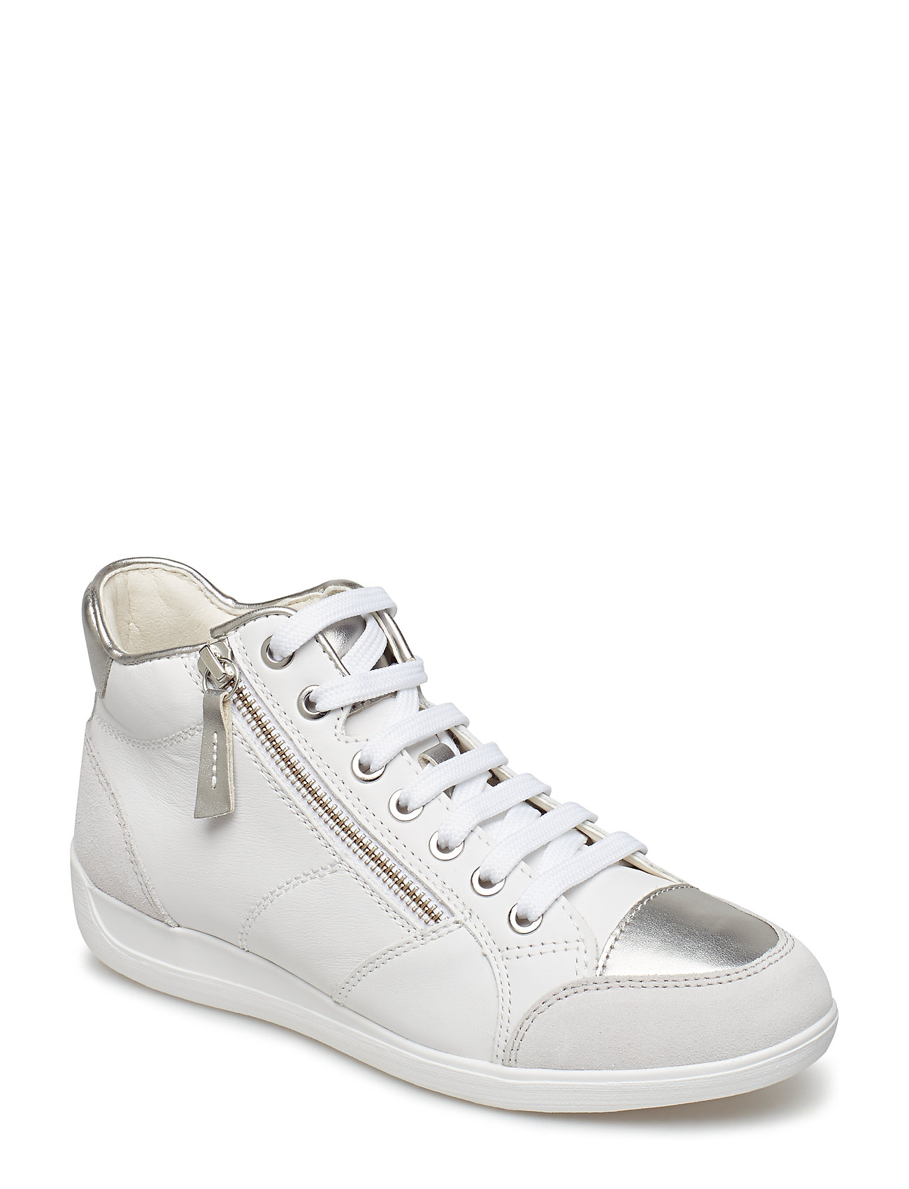 D Myria Hoge Sneakers Wit Geox geox kopen in de aanbieding