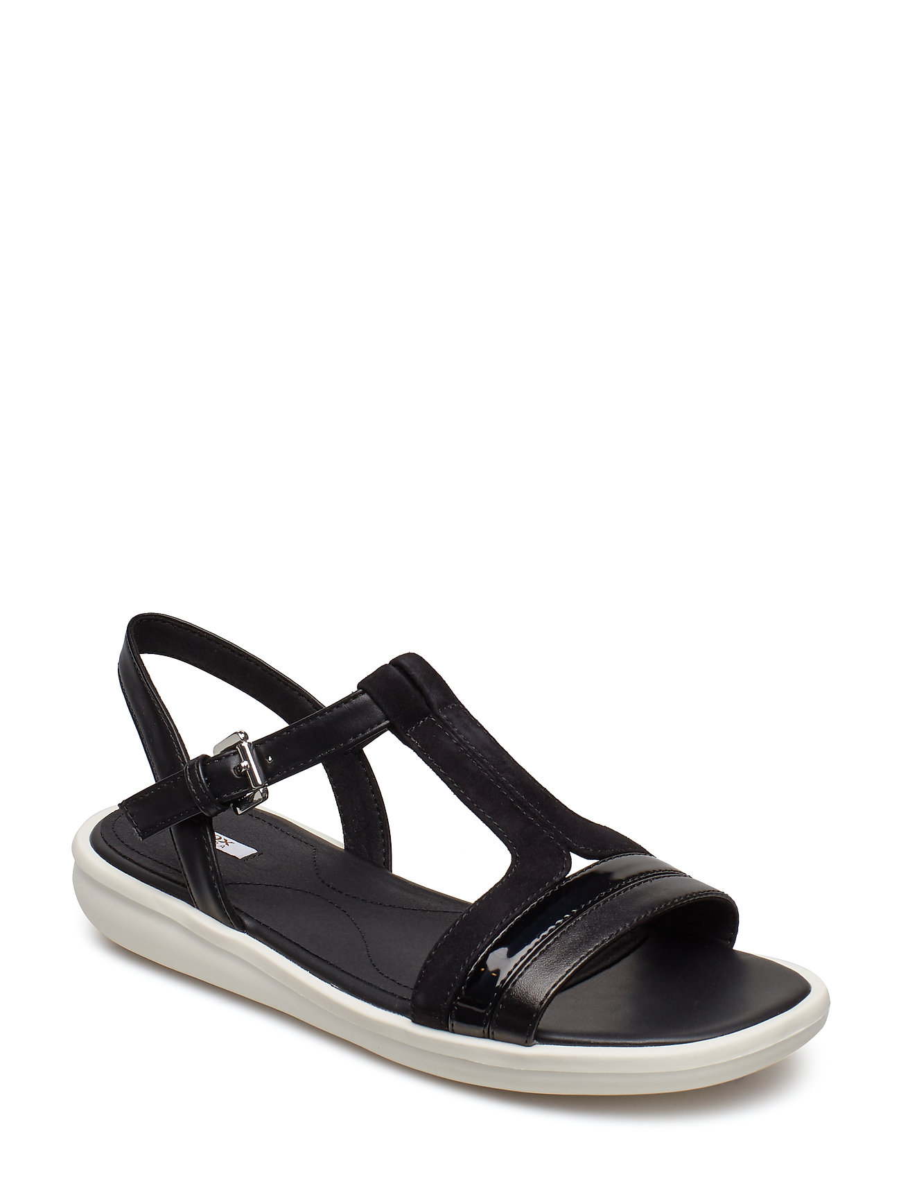 D Jearl Sandal Platte Sandalen Zwart Geox geox kopen in de aanbieding D Jearl Sandal Platte Sandalen Zwart Geox geox kopen in de aanbieding