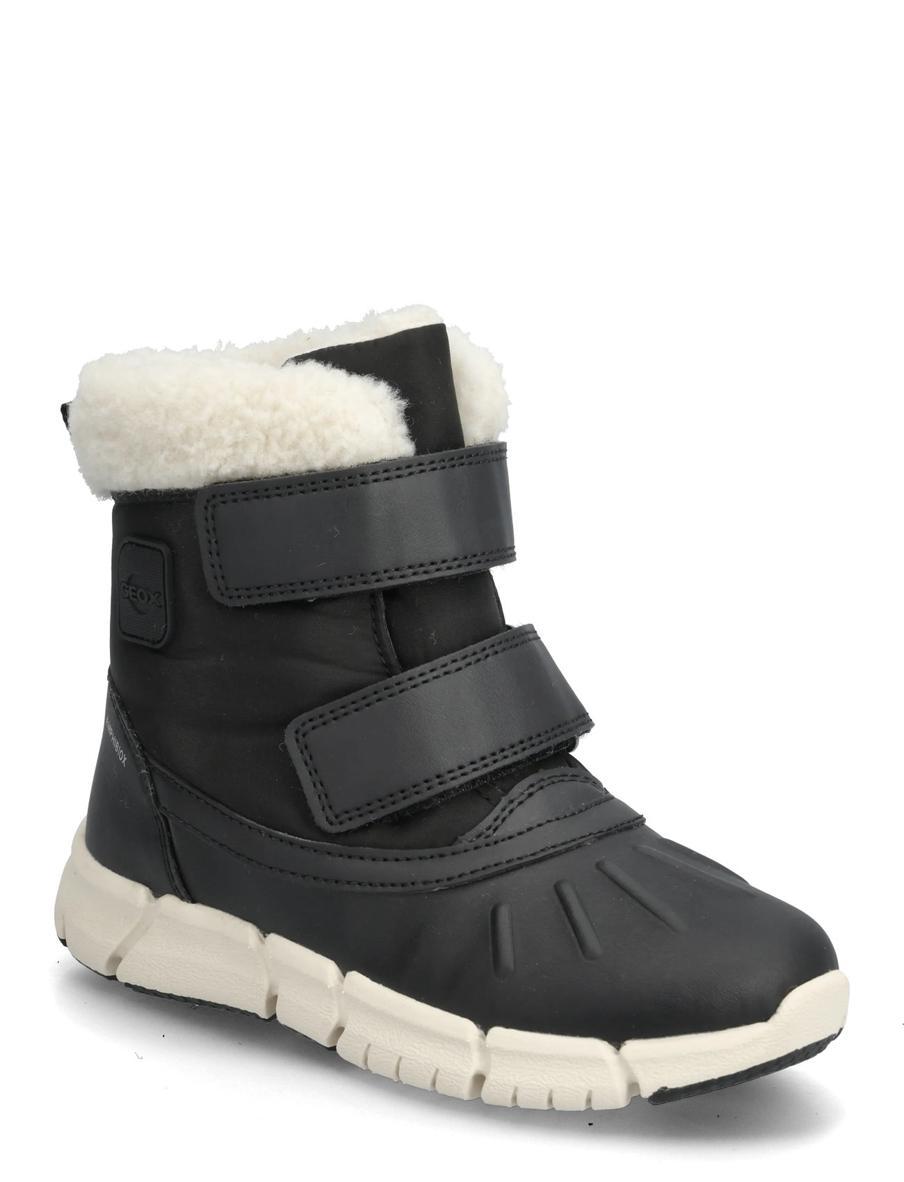 GEOX J Flexyper Girl B Ab, 34, Black, Vinterstøvler > Vinterstøvler M. Velcro, Børn