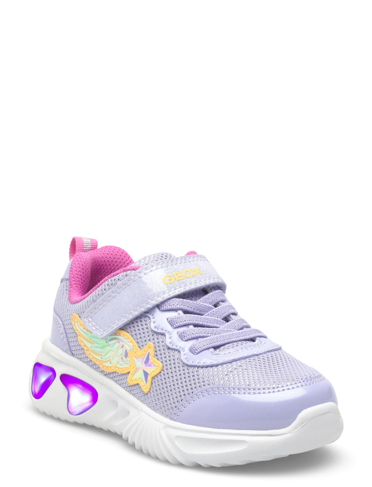 GEOX J Assister Girl B, 32, Purple, Sneakers > Sneakers Med Lav Top, Børn
