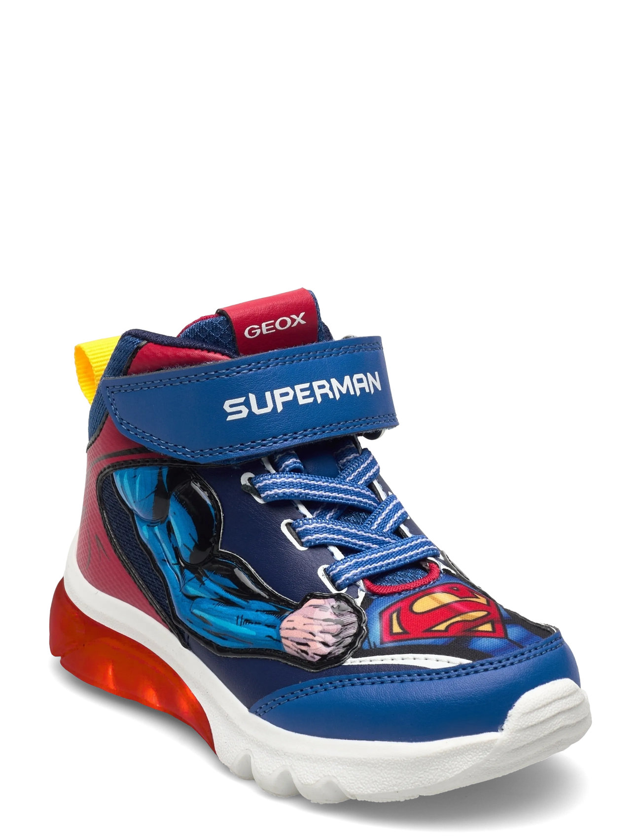 GEOX J Ciberdron Boy F, 34, Red, Sneakers > Sneakers Med Høj Top, Børn