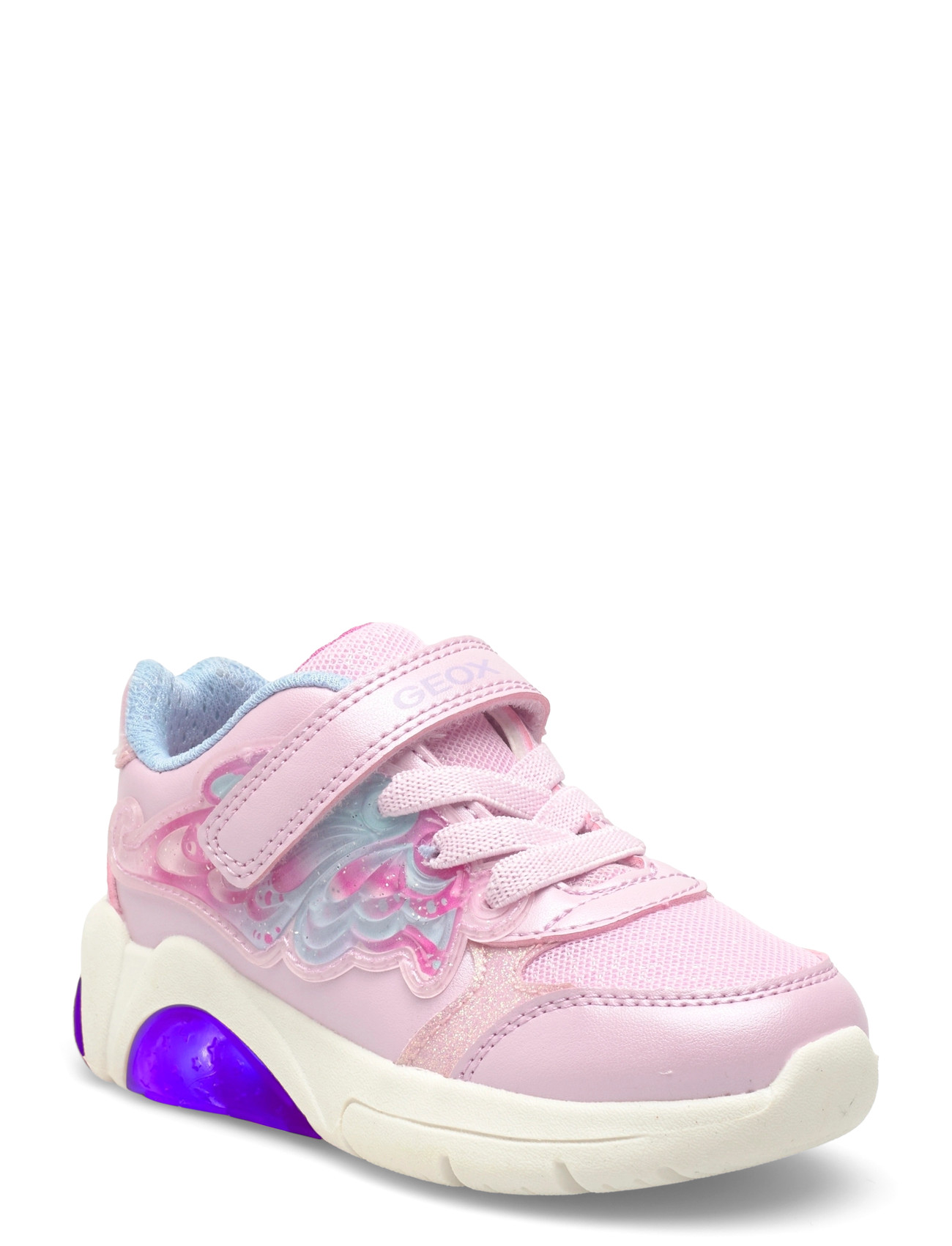 GEOX J Fadinlight Girl A, 34, Pink, Sneakers > Sneakers Med Lav Top, Børn