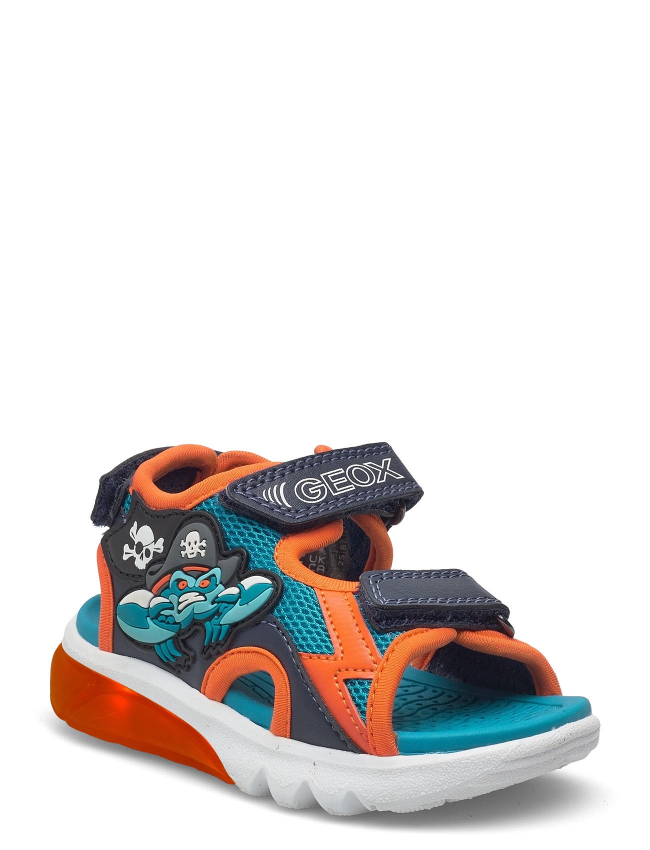 GEOX J Sandal Ciberdron B, 34, Blue, Sommersko > Sandaler, Børn