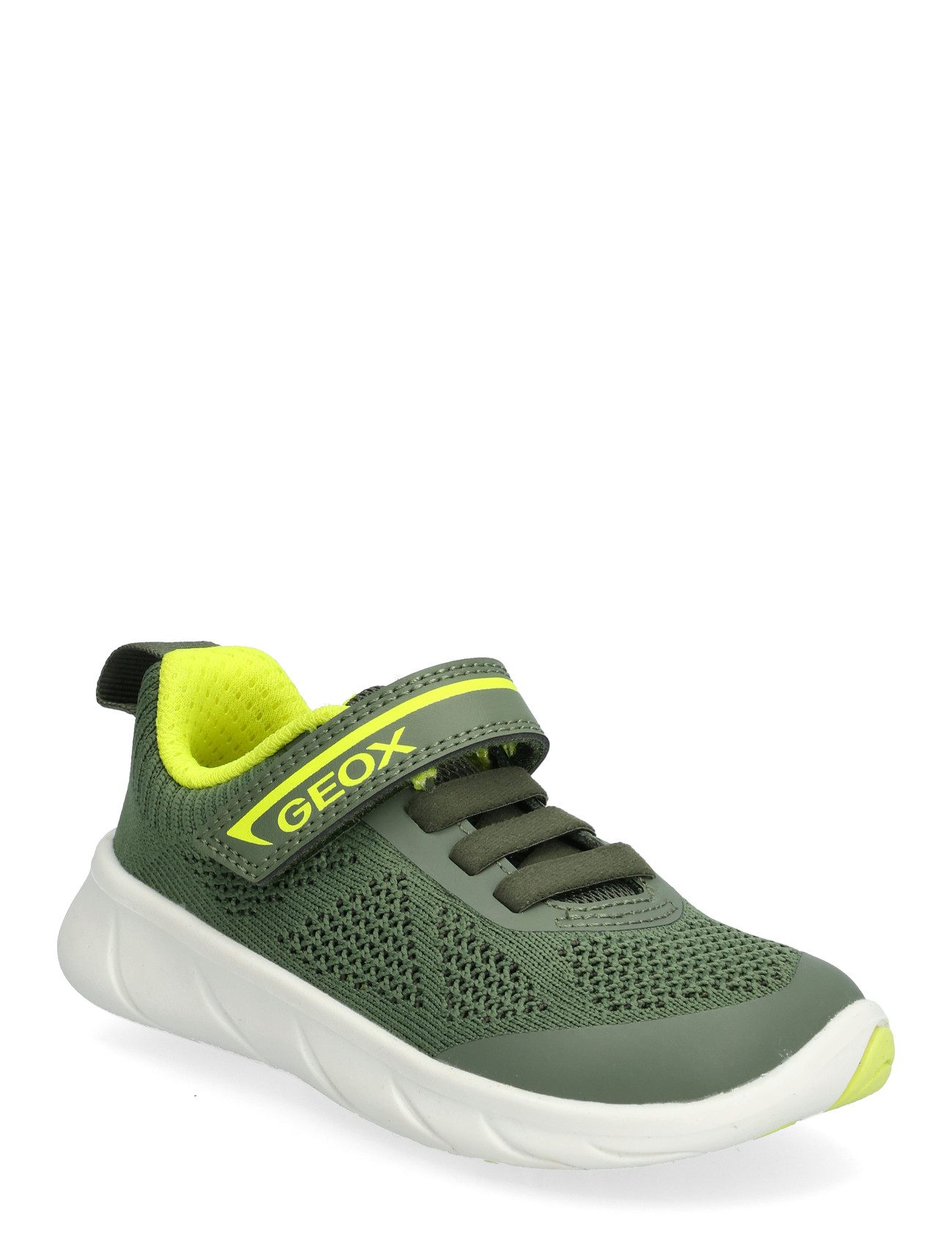 GEOX J Foot-Run Boy B, 34, Khaki green, Sportssko > Løbetræningssko, Børn
