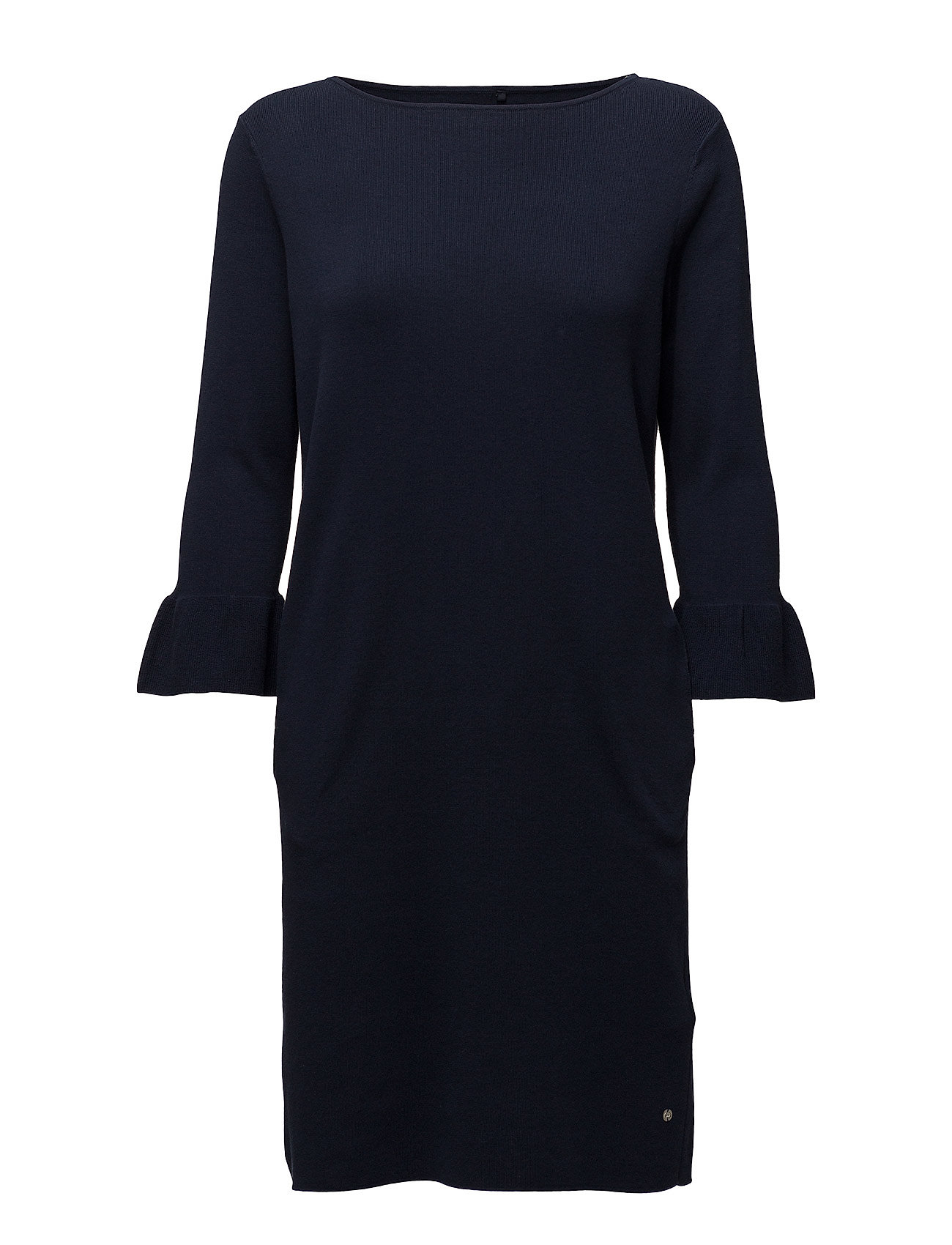 Dress Knitwear Jurk Knielengte Blauw Gerry Weber Edition gerry weber edition kopen in de aanbieding