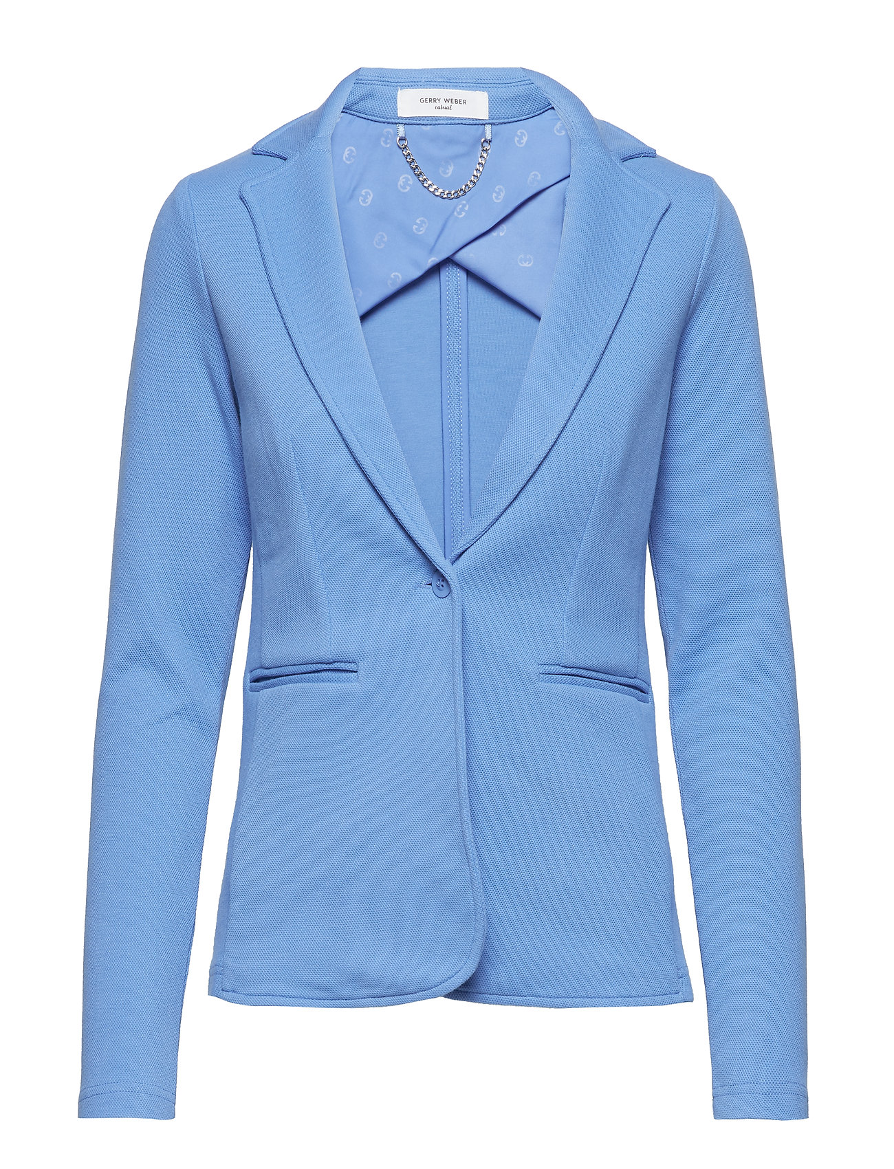 Blazer Sweatstrick Colbert Blauw Gerry Weber Edition gerry weber edition kopen in de aanbieding