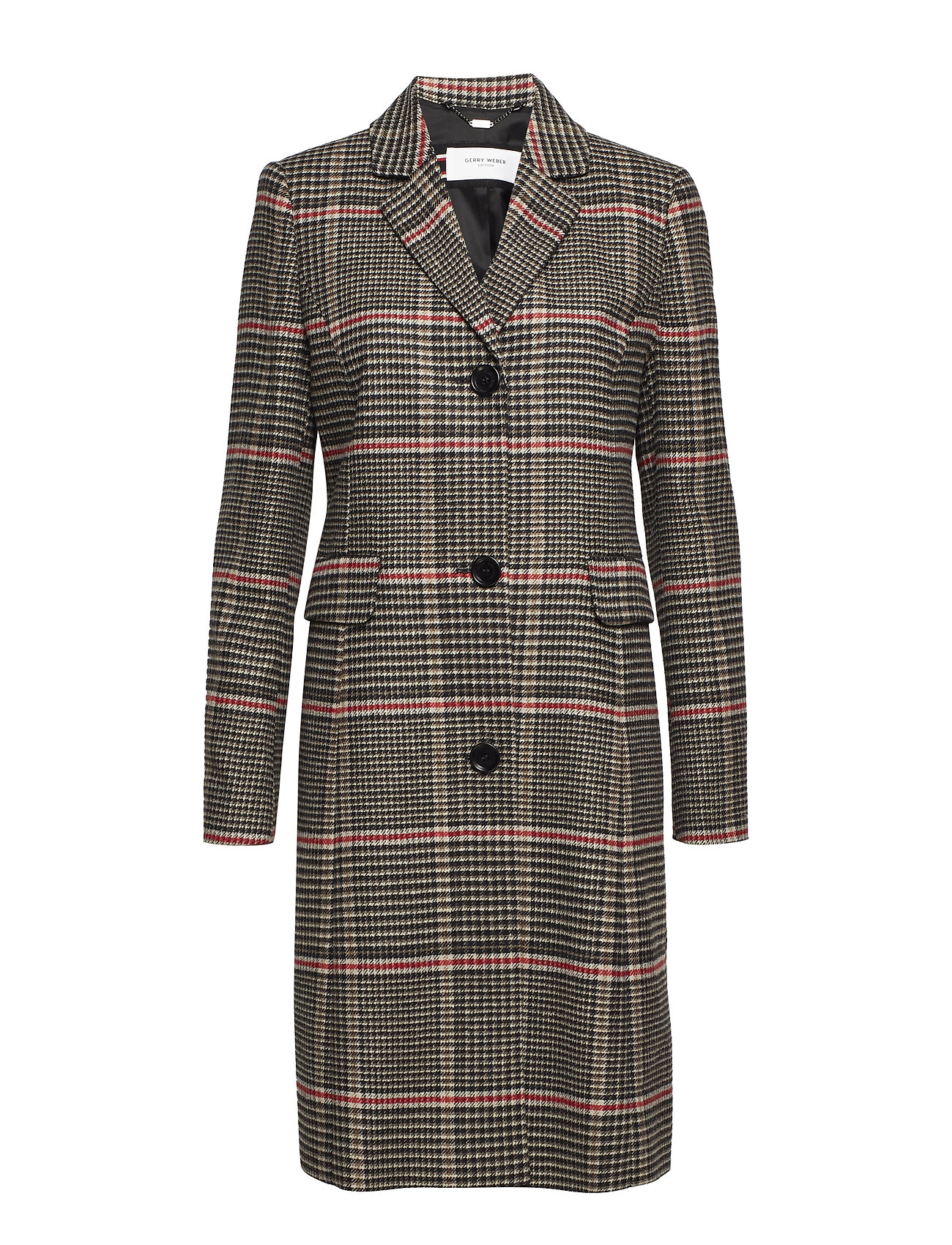 Coat Wool Dunne Lange Jas Grijs Gerry Weber Edition gerry weber edition kopen in de aanbieding Coat Wool Dunne Lange Jas Grijs Gerry Weber Edition gerry weber edition kopen in de aanbieding
