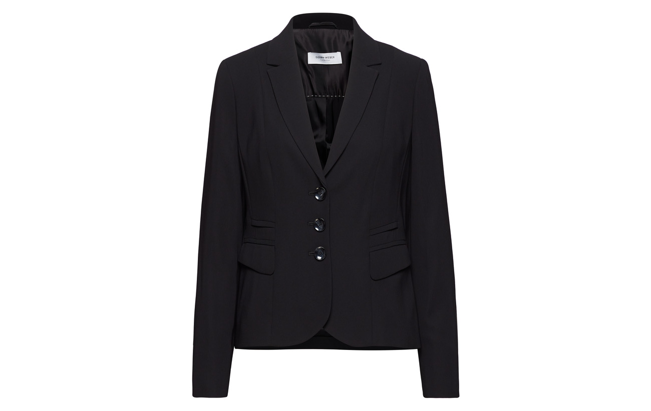 sleeve Weber 100 Long Black Gerry Polyester Blazer wtaTqa6B