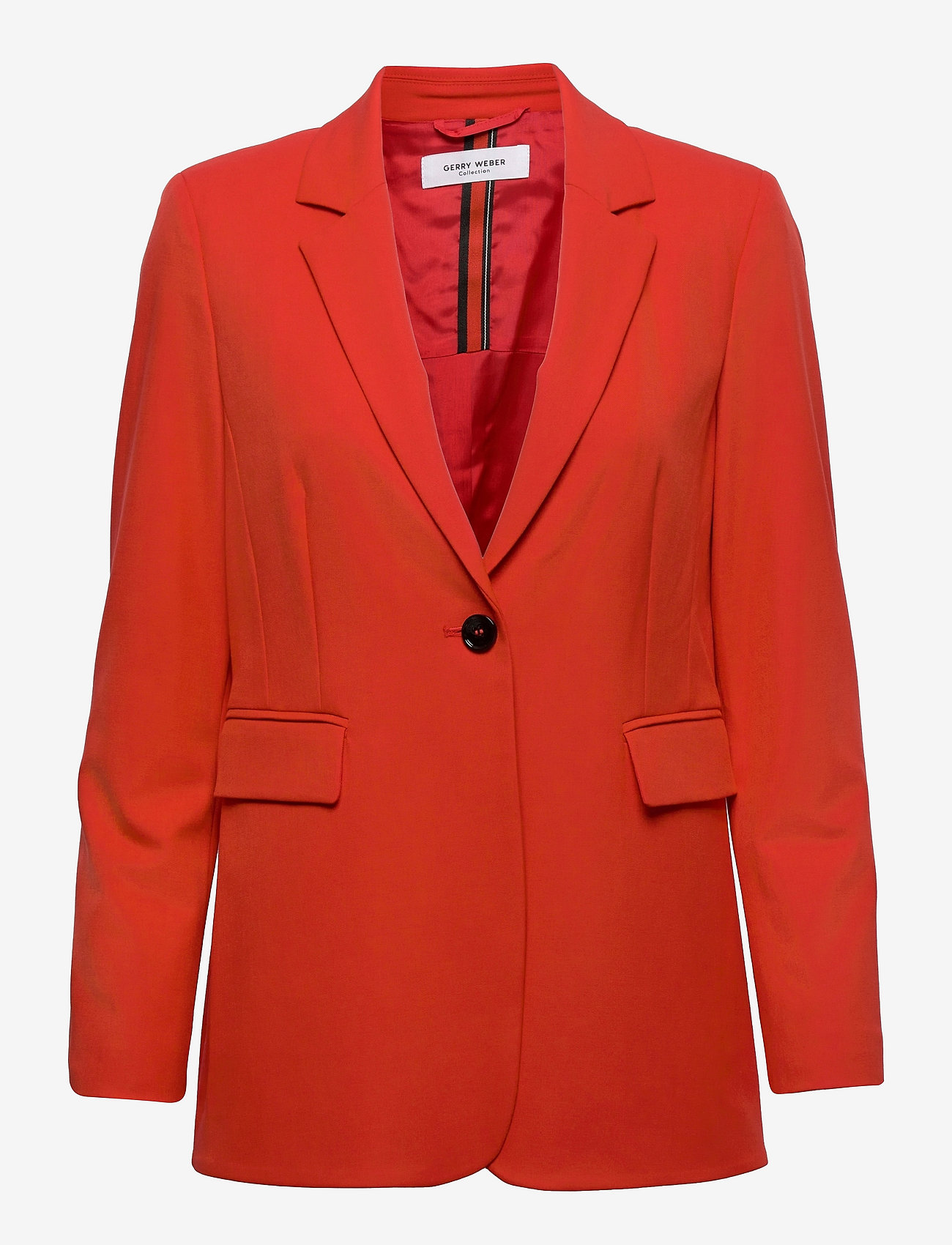 long orange blazer