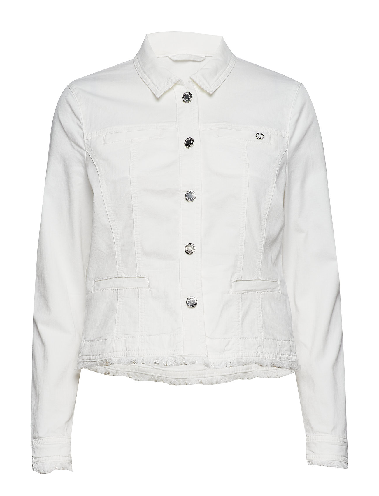 Jacket Jeans Woven Jeansjack Denimjack Wit Gerry Weber gerry weber kopen in de aanbieding