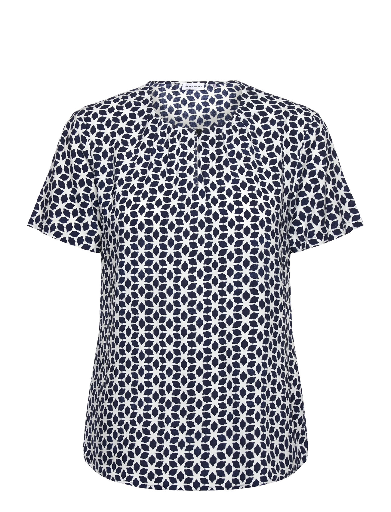 Gerry Weber Blouse 1/2 Sleeve, 38, Navy, Bluser > Kortærmede, Dame