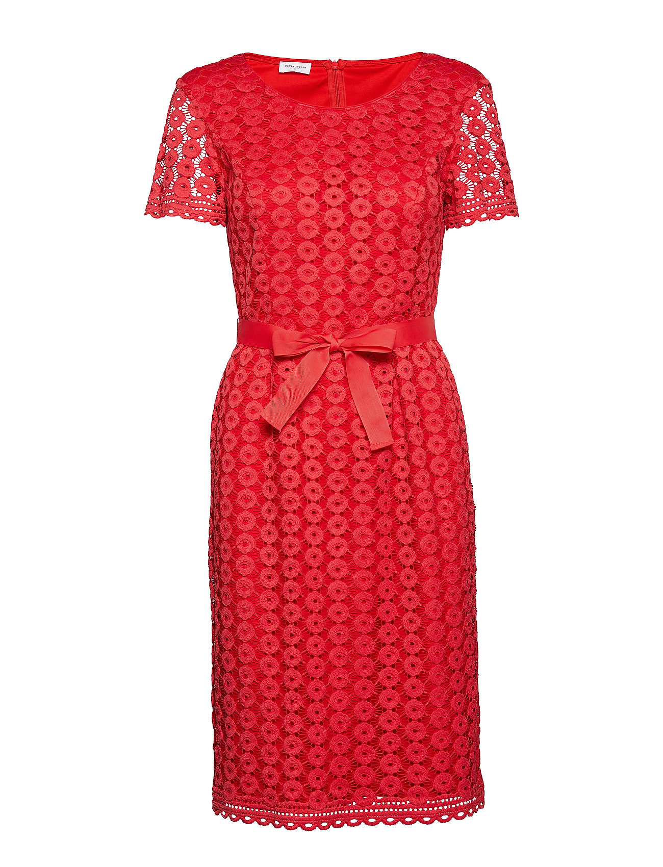 Dress Woven Fabric Korte Jurk Gerry Weber gerry weber kopen in de aanbieding