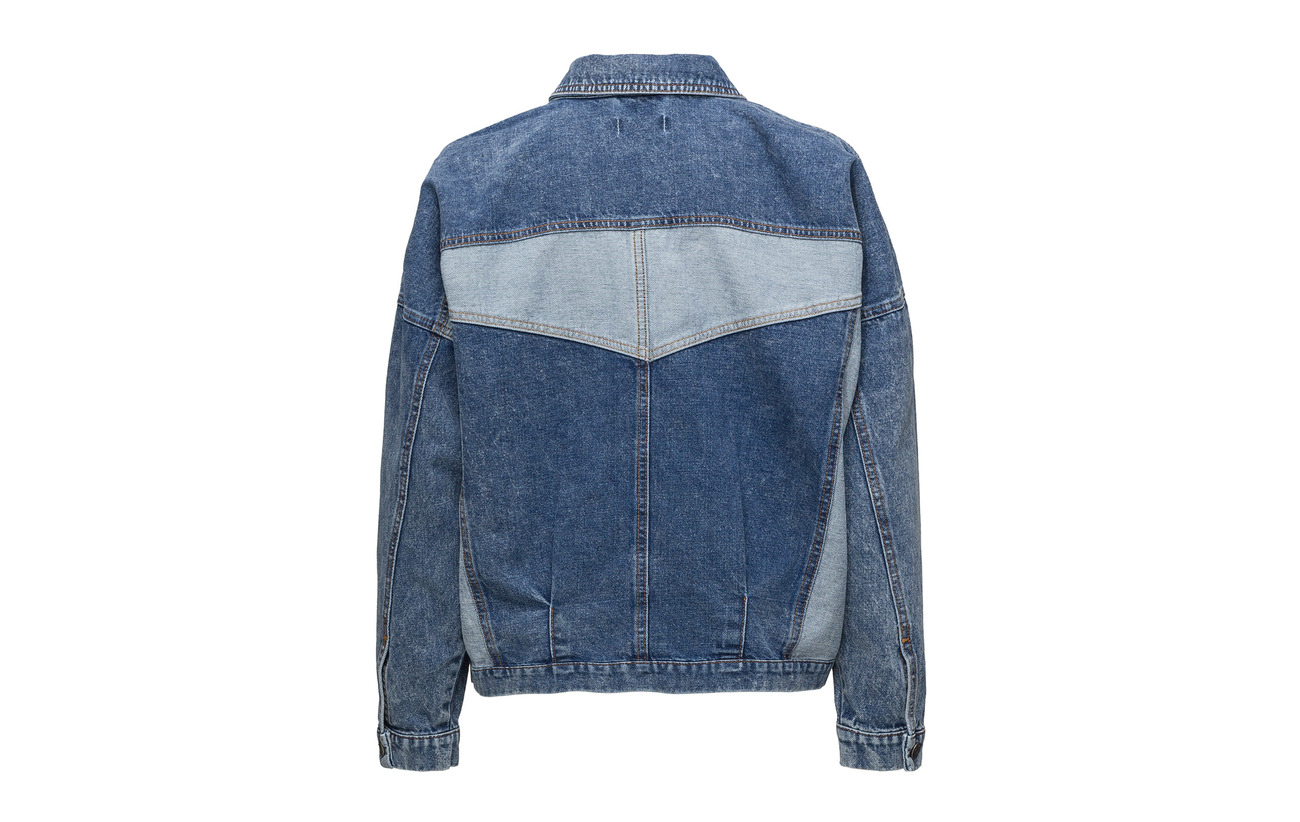 Gestuz 100 Blue Jacket Washed Coton Ao18 Aparo vgXvxw8