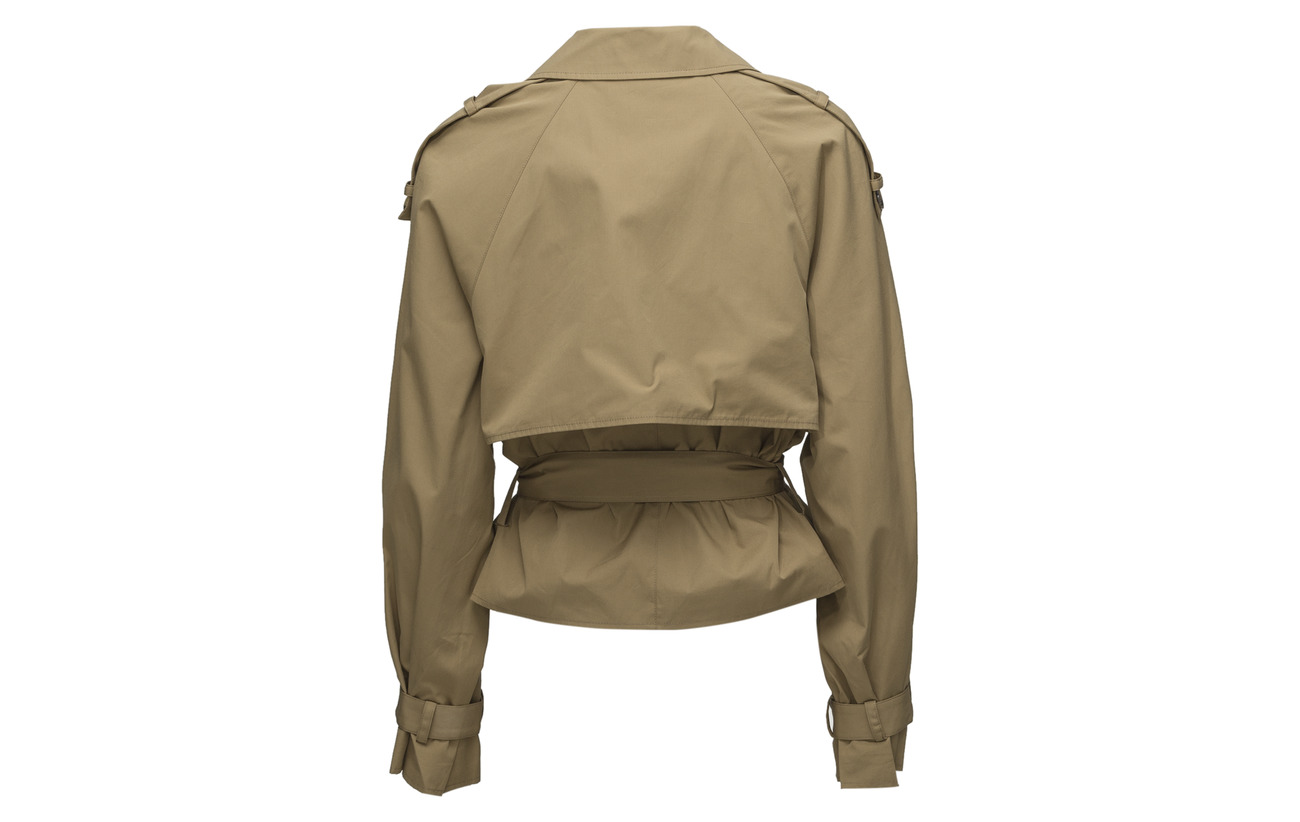 Short Coton Trenchcoat Mira Gestuz Intérieure Doublure Ma18 Polyester Antique 100 Bronze Équipement 7fTCSwHxq