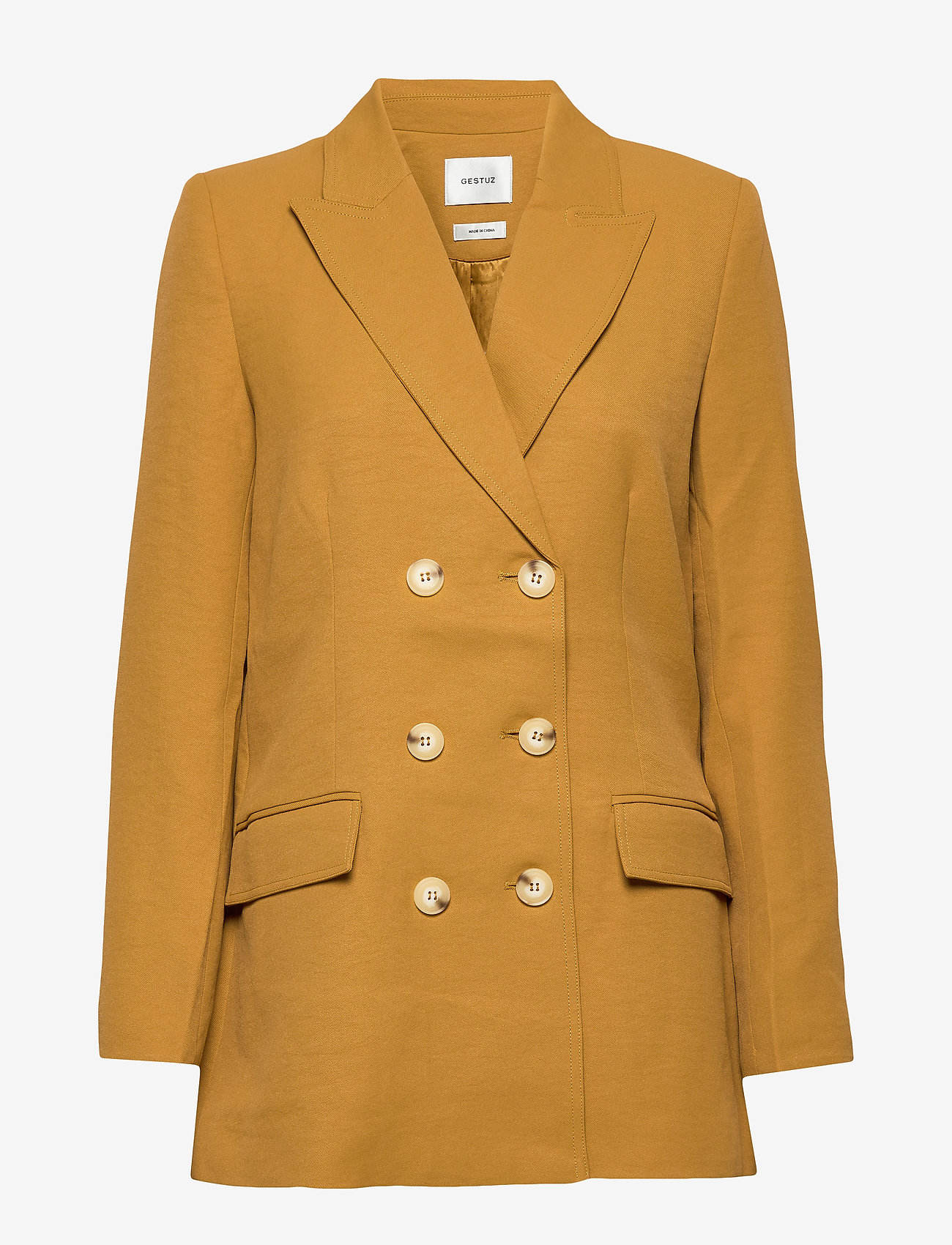 Liyagz Blazer So20 (Bone Brown) (1099.50 kr) Gestuz Köp Gestuz LiyaGZ blazer SO20 Brown | Jackor