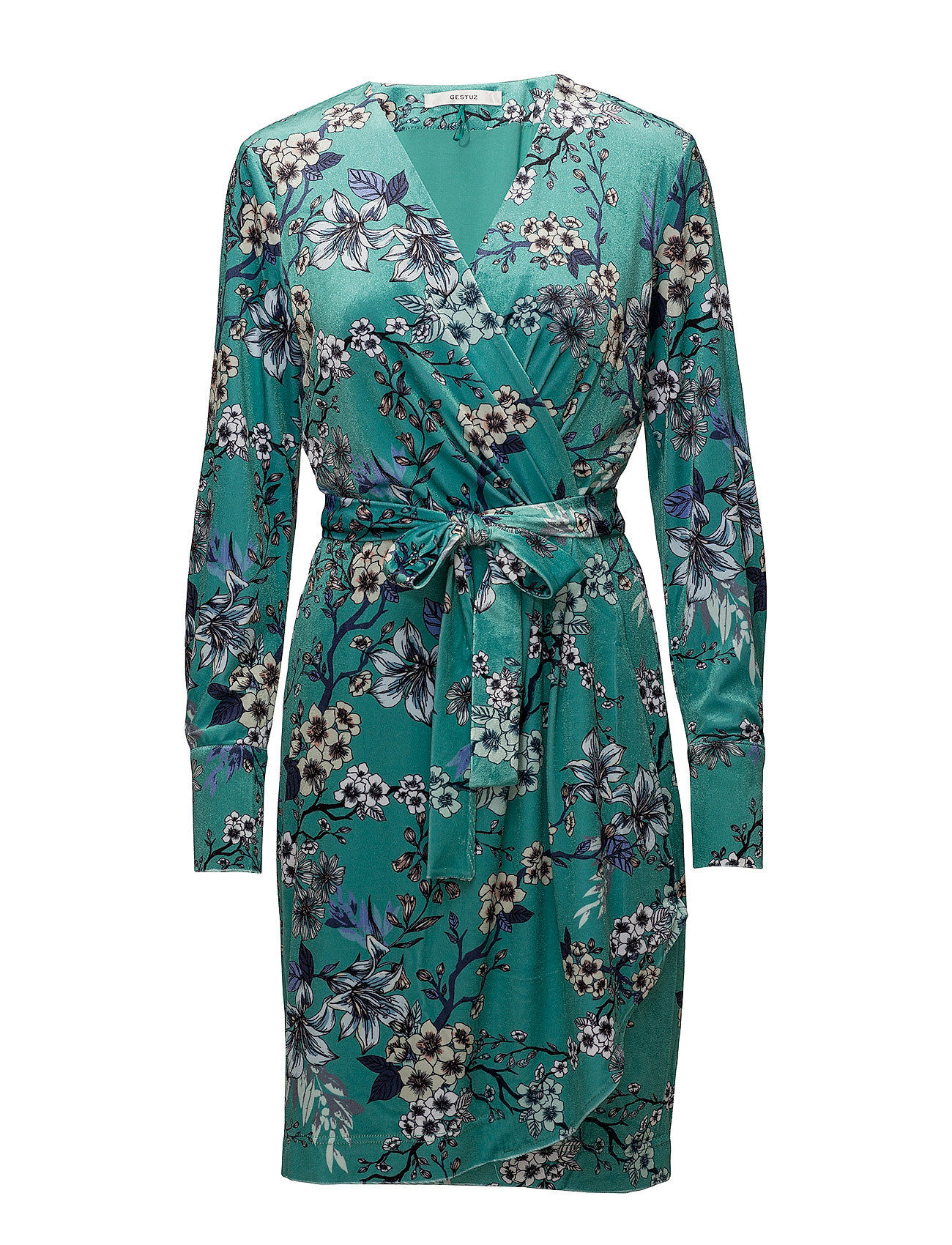 Ocean Dress Ms18 Jurk Knielengte Groen Gestuz gestuz kopen in de aanbieding Ocean Dress Ms18 Jurk Knielengte Groen Gestuz gestuz kopen in de aanbieding